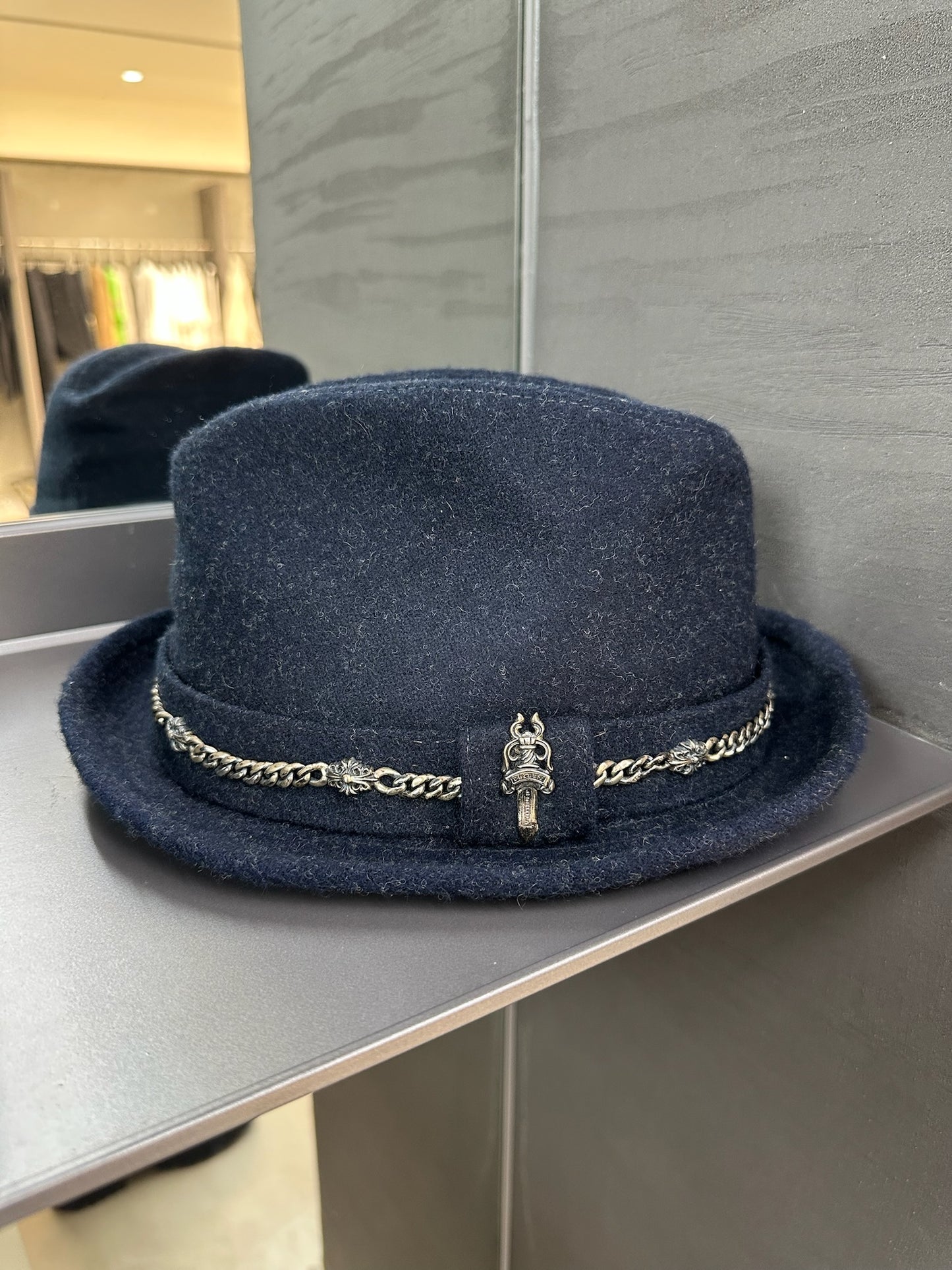 Chrome Hearts Dagger Fedora