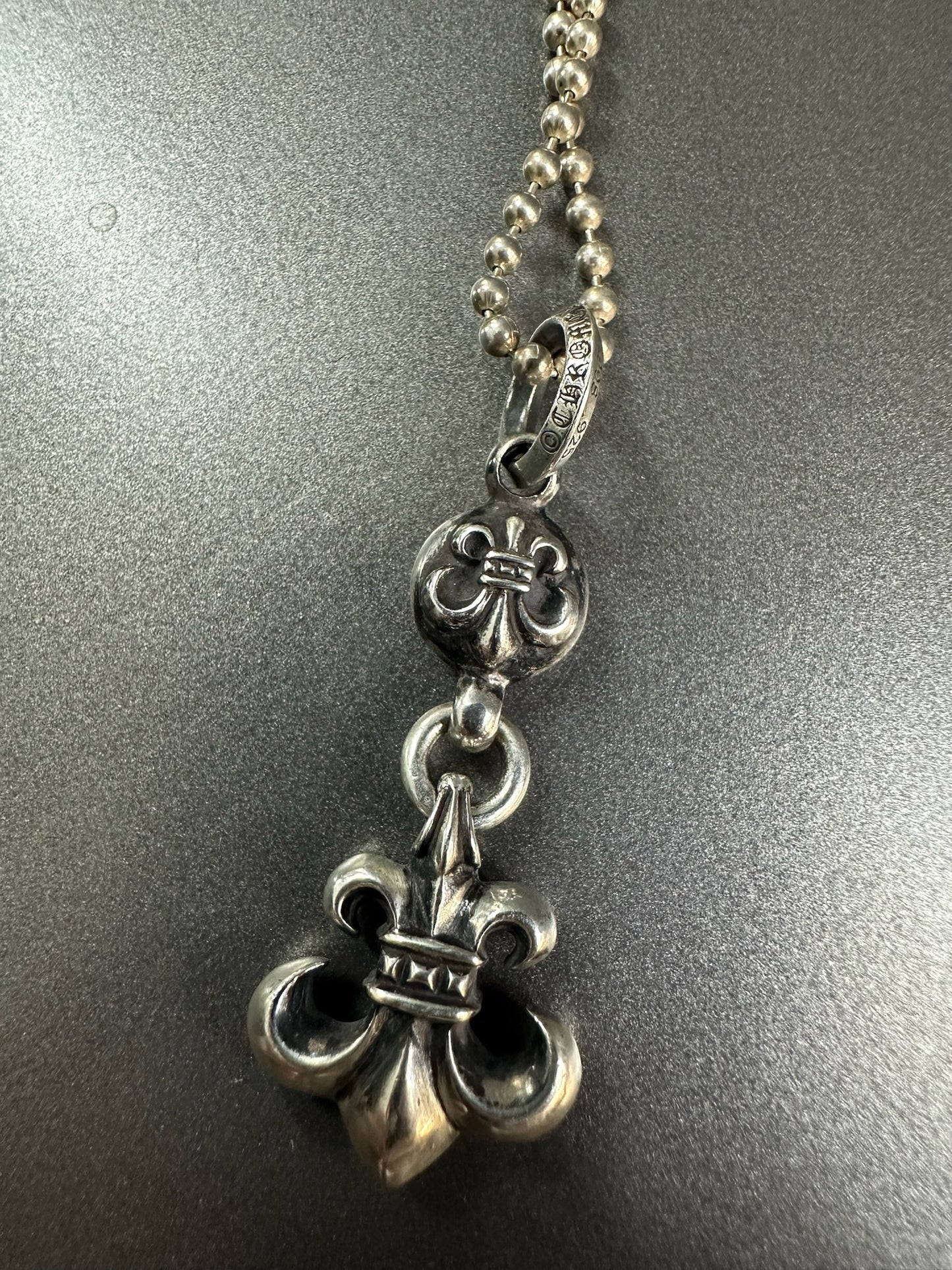 Chrome Hearts Ball Fleur Pendant