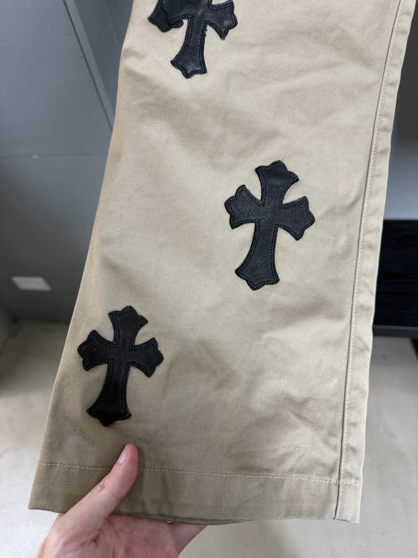Chrome Hearts Cross Patch Chino Pants