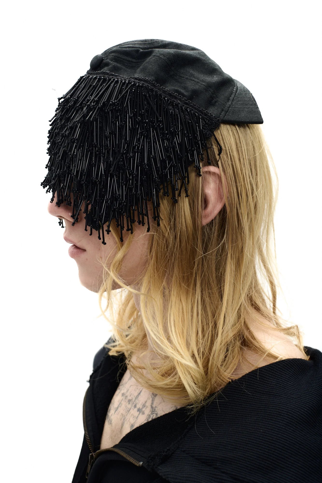 P.L.N. Beaded Cap
