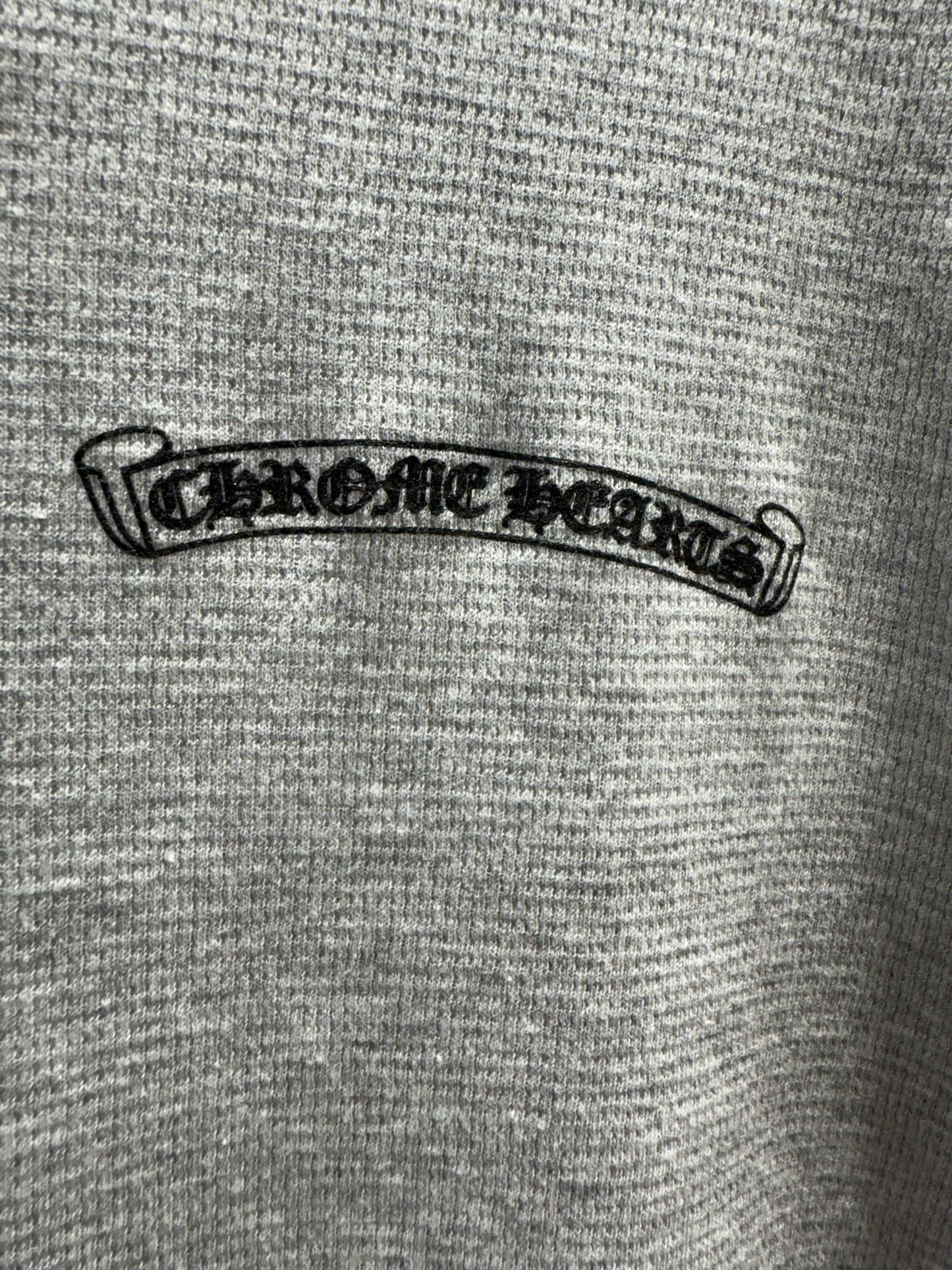 Chrome Hearts waffle long-sleeve t-shirt