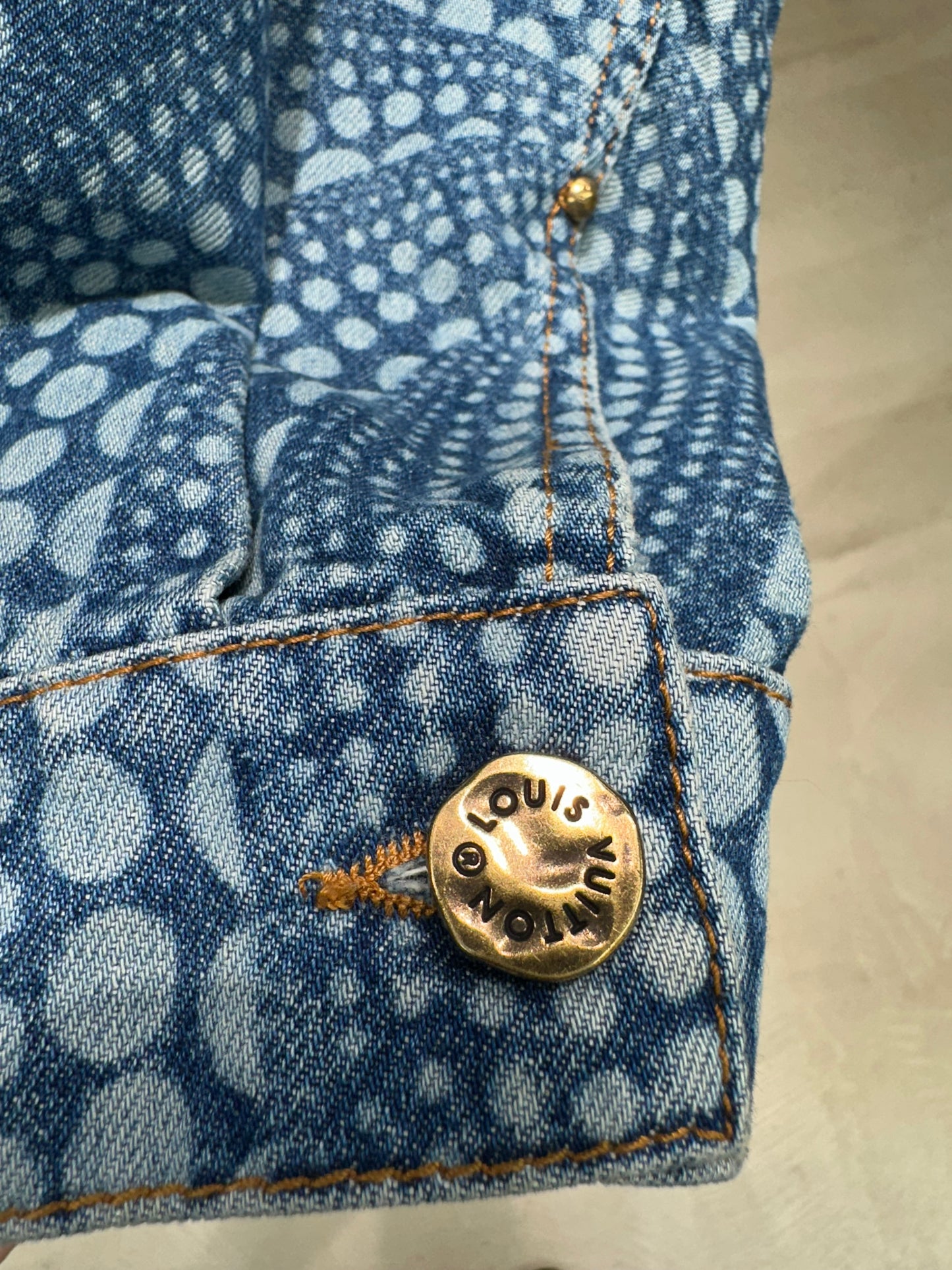 Louis Vuitton Yayoi Kusama Denim Jacket