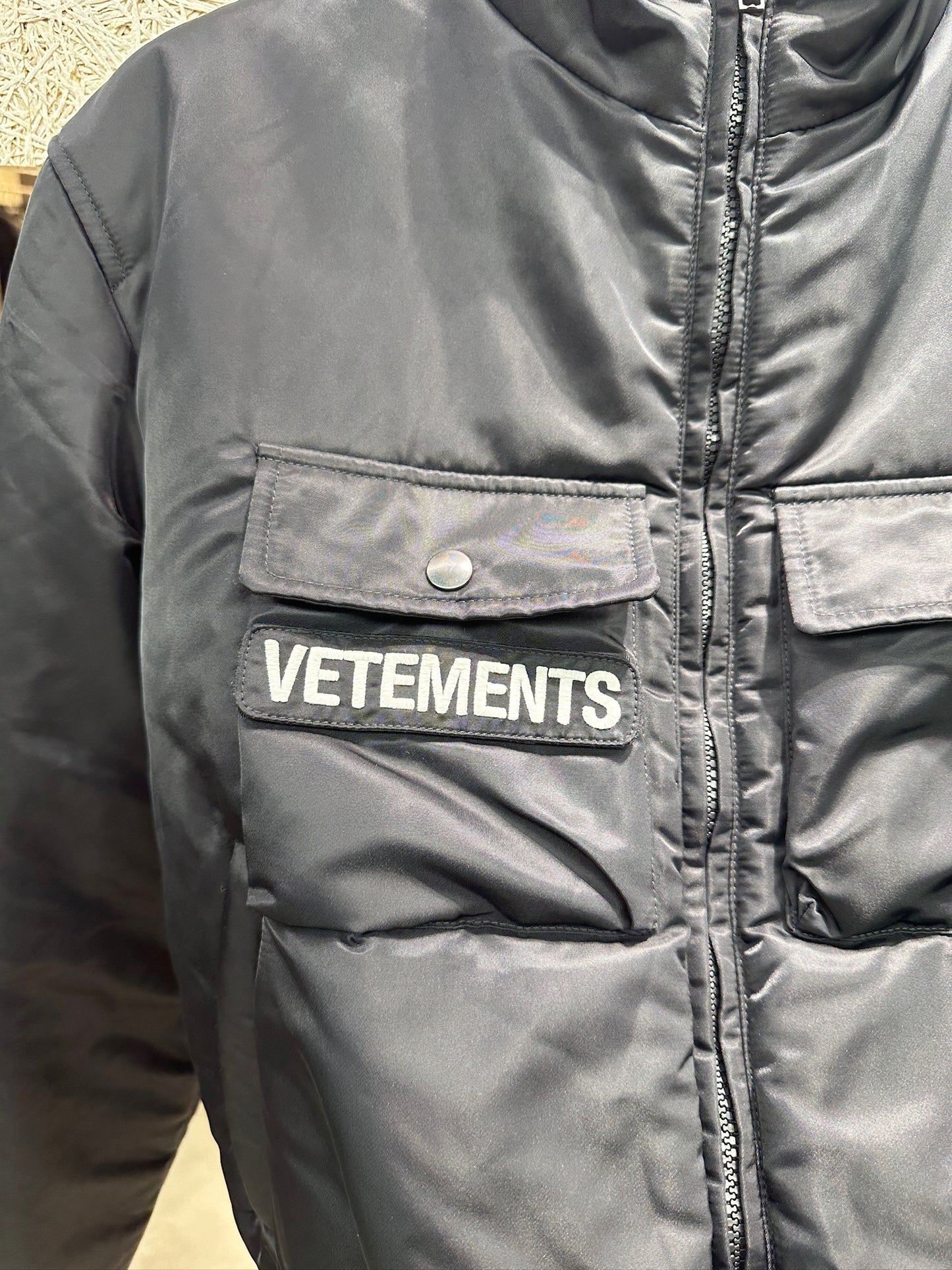 Vetements Reversible Bomber Jacket