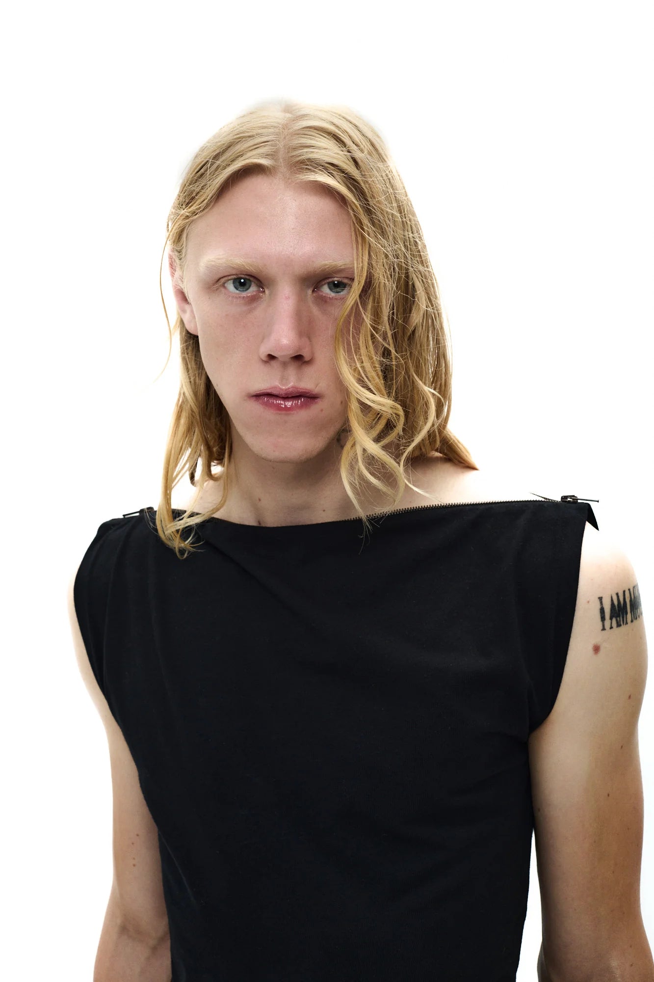 P.L.N.Zip Tank Top