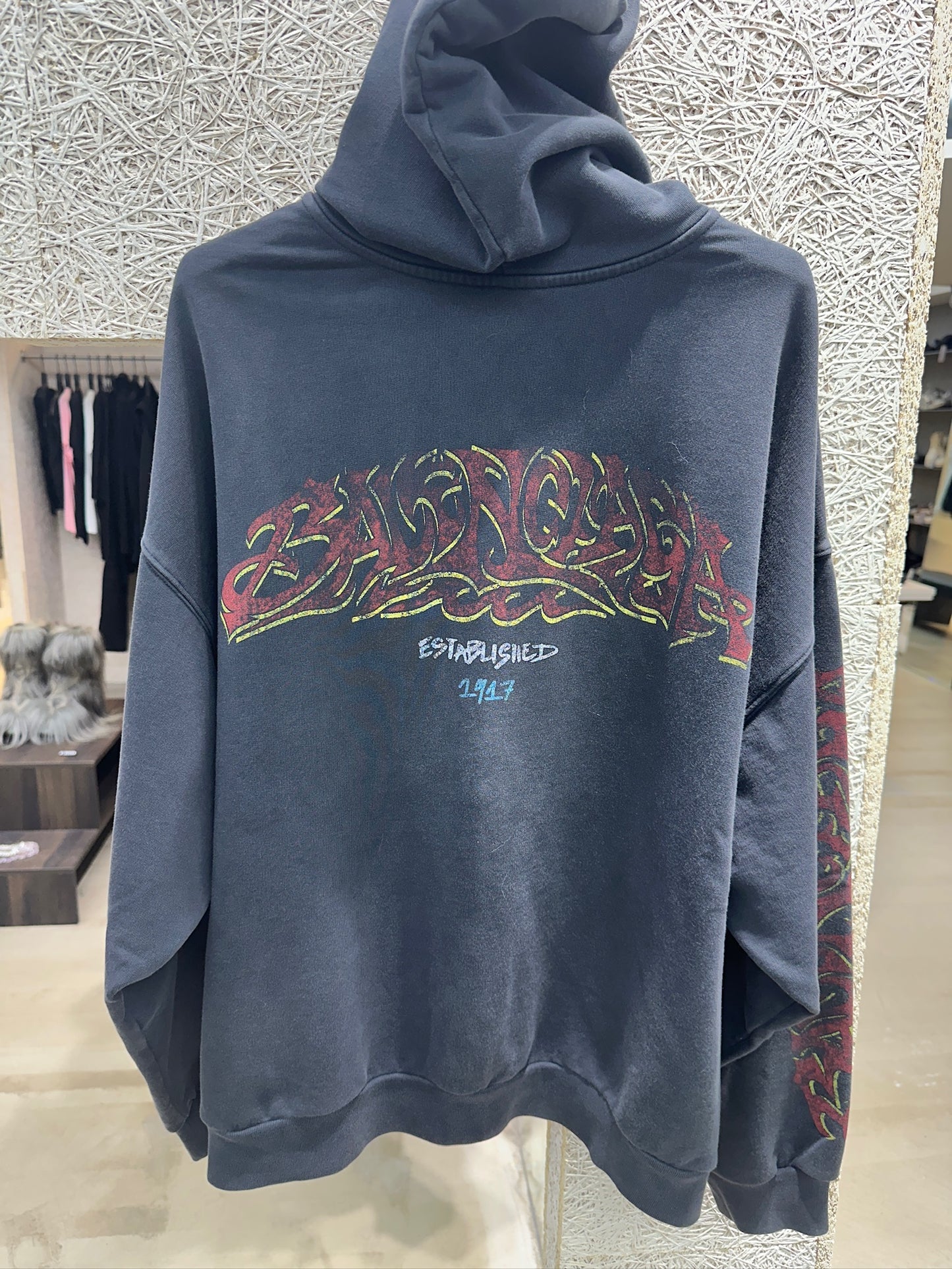Balenciaga Offshore Full-zip Hoodie