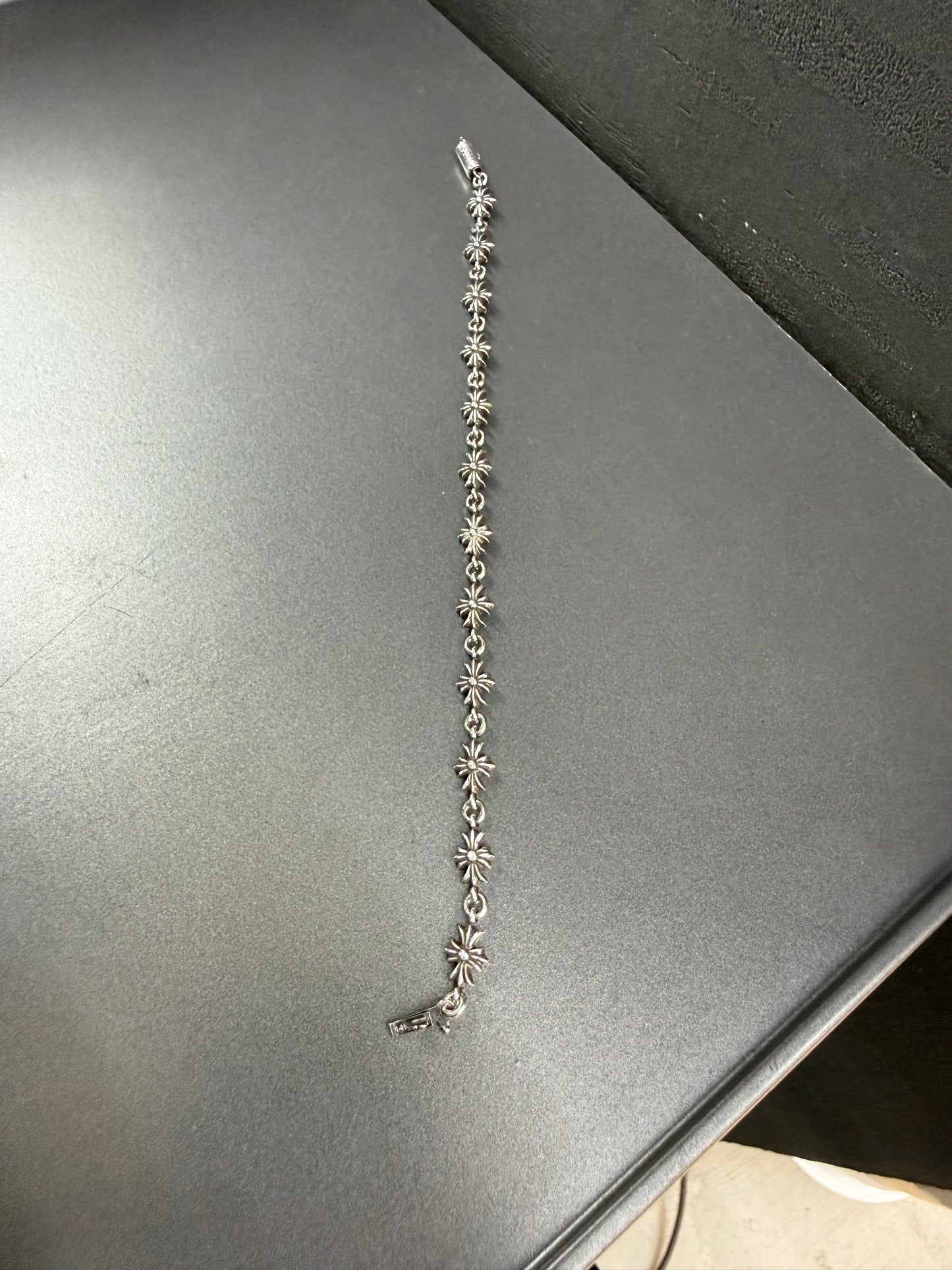 Chrome Hearts Tiny E bracelet 12links