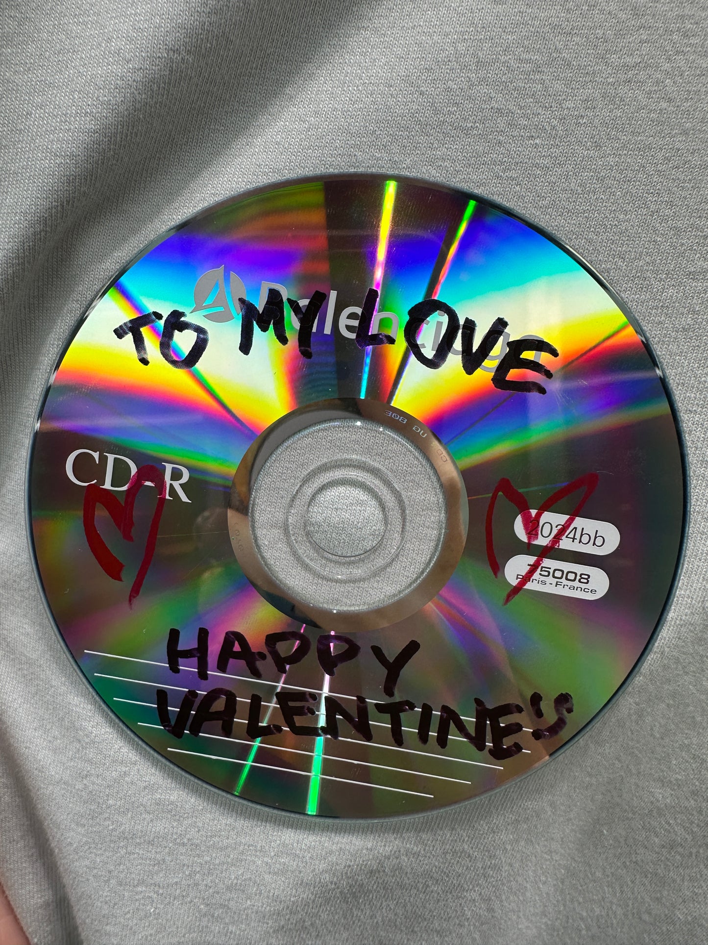 Balenciaga CD Valentine’s T-Shirt