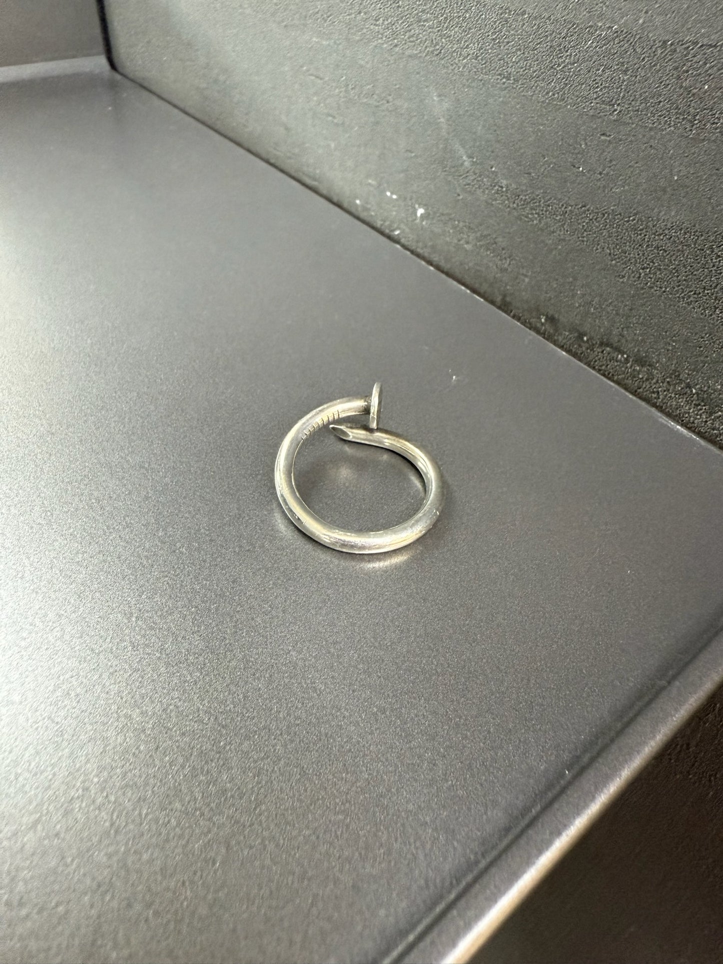 Chrome Hearts flat nail ring