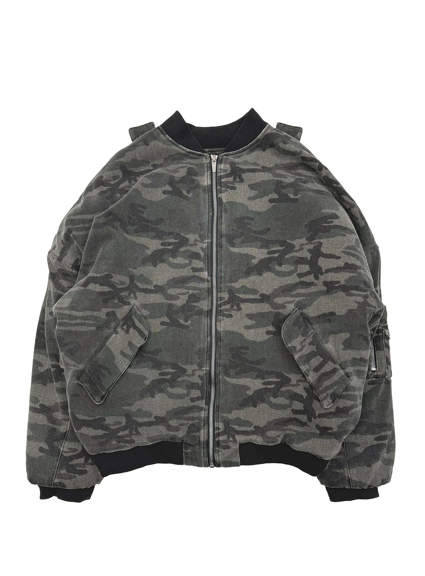ADF CAMO BOMBER JACKET
