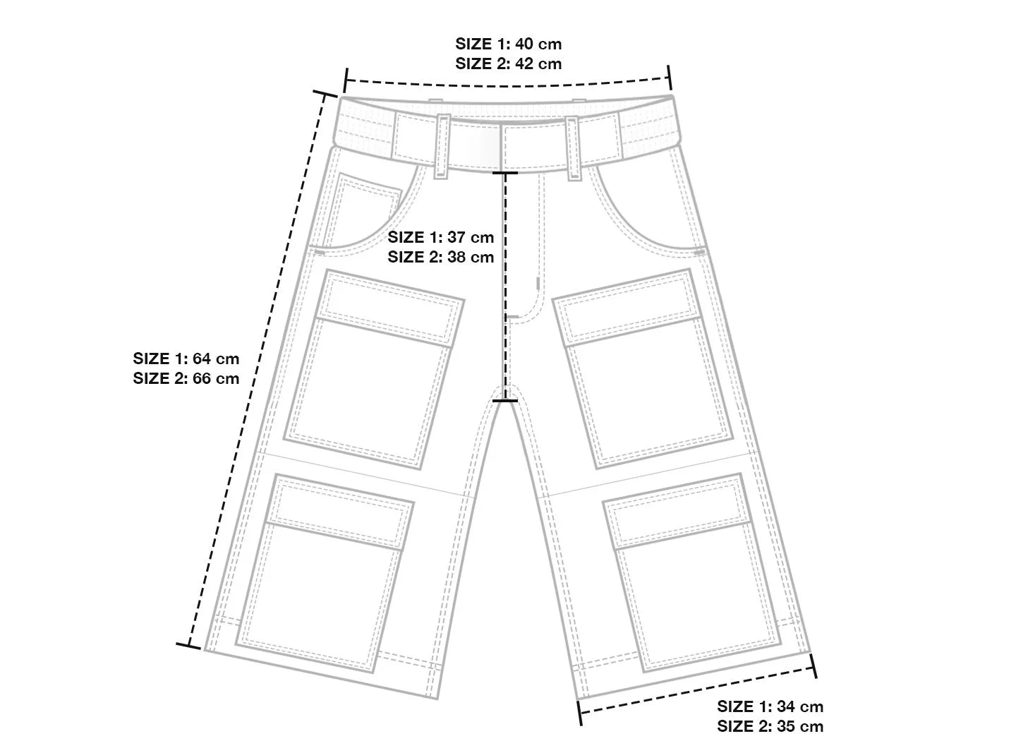 ADF CAMO CARGO SHORTS