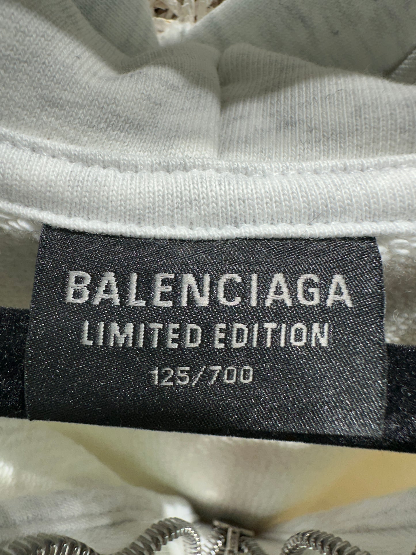 Balenciaga X Apple Music Zip-up Hoodie