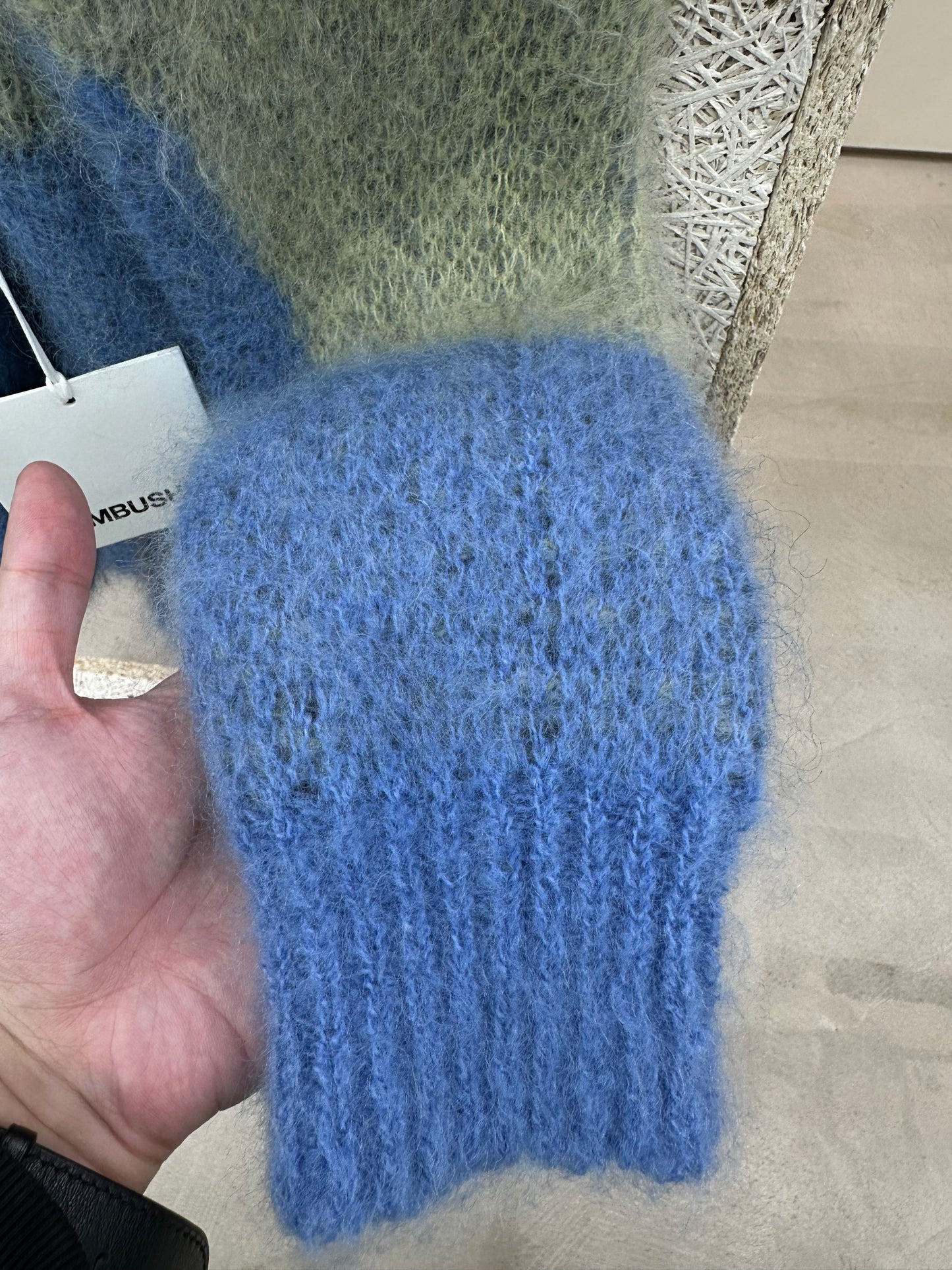 Ambush Mohair Crewneck Sweater