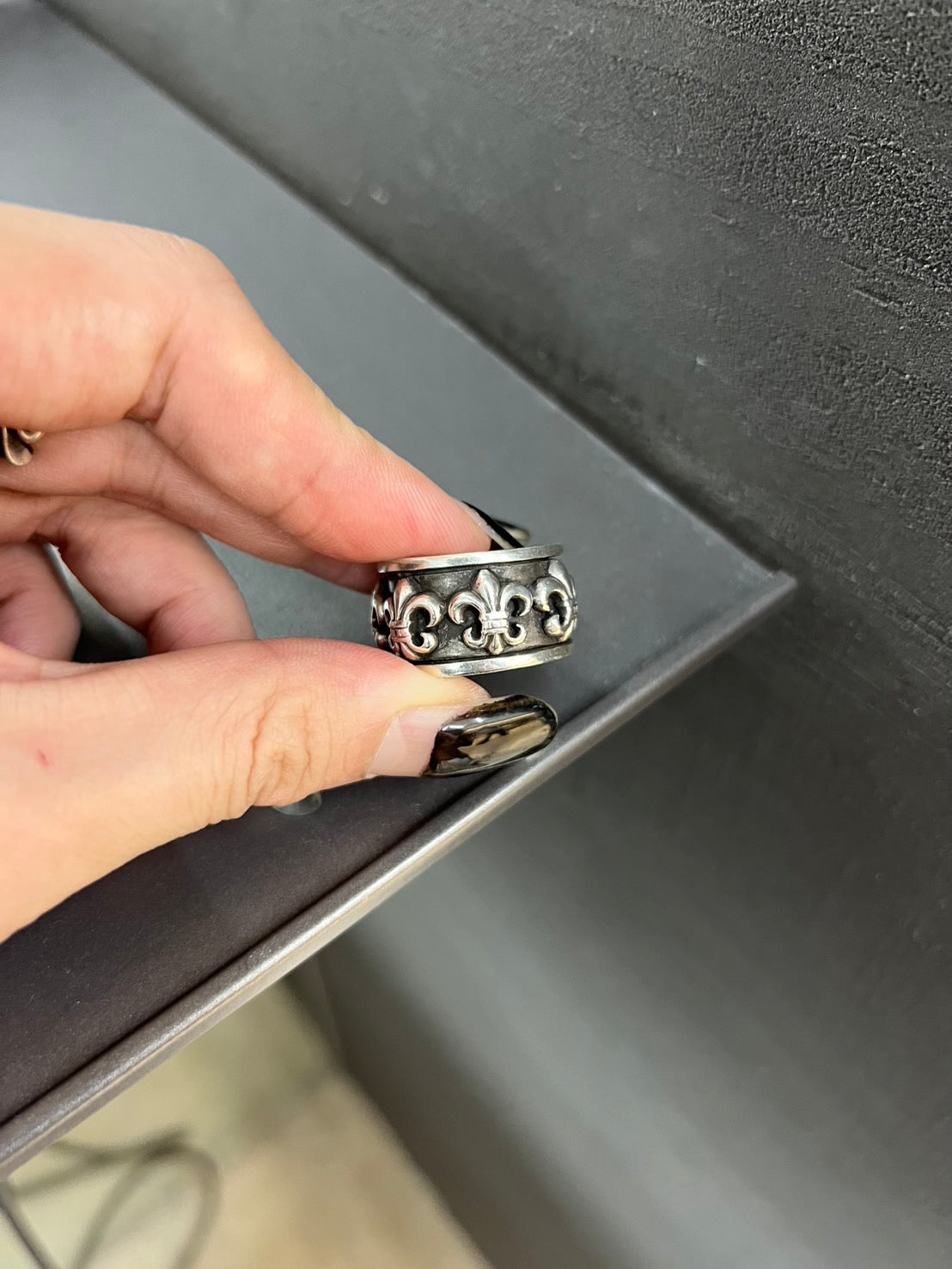 Chrome Hearts Bs Fluer Ring Spinner