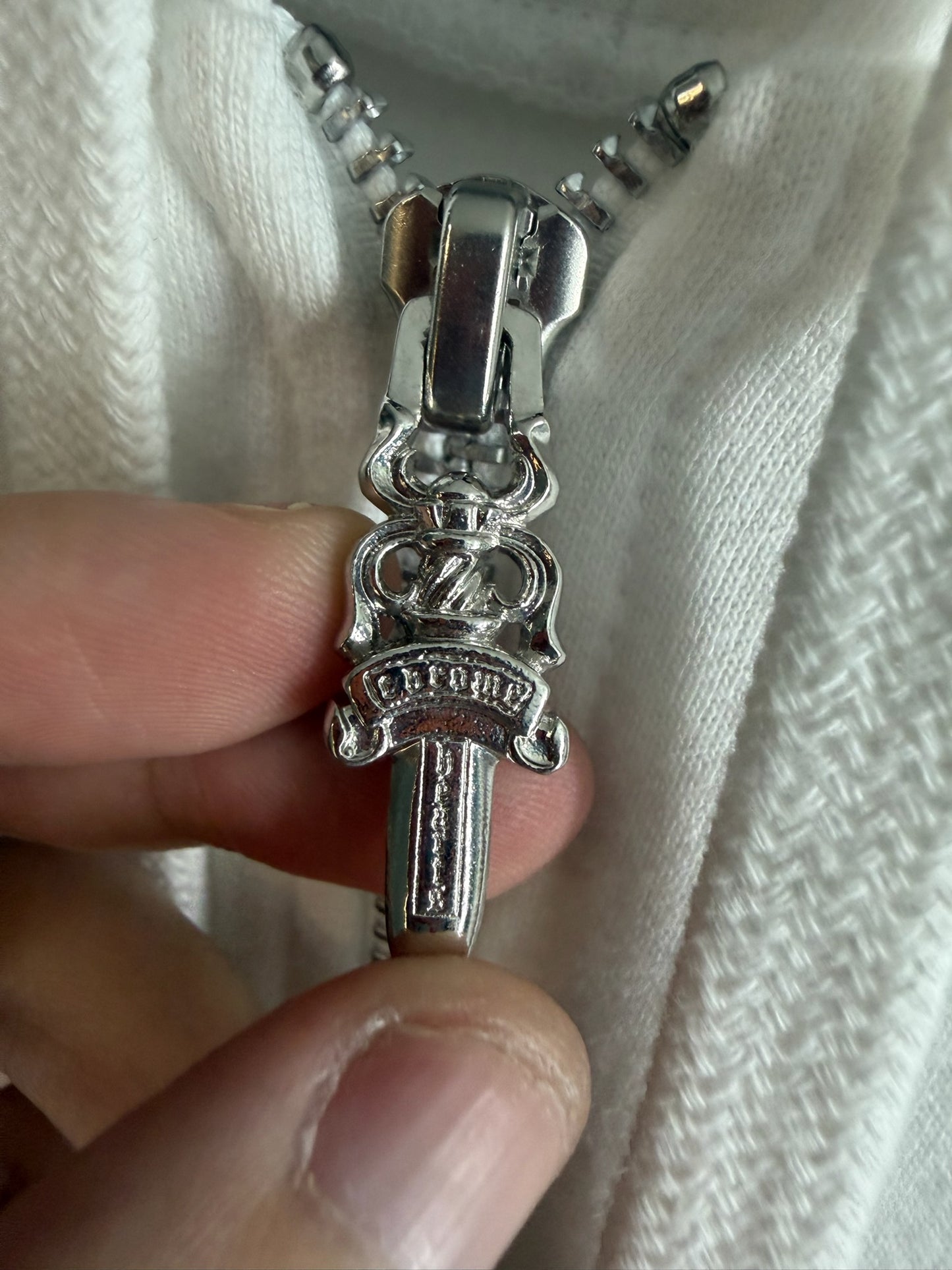 Chrome Hearts Horseshoe Floral Zip-up