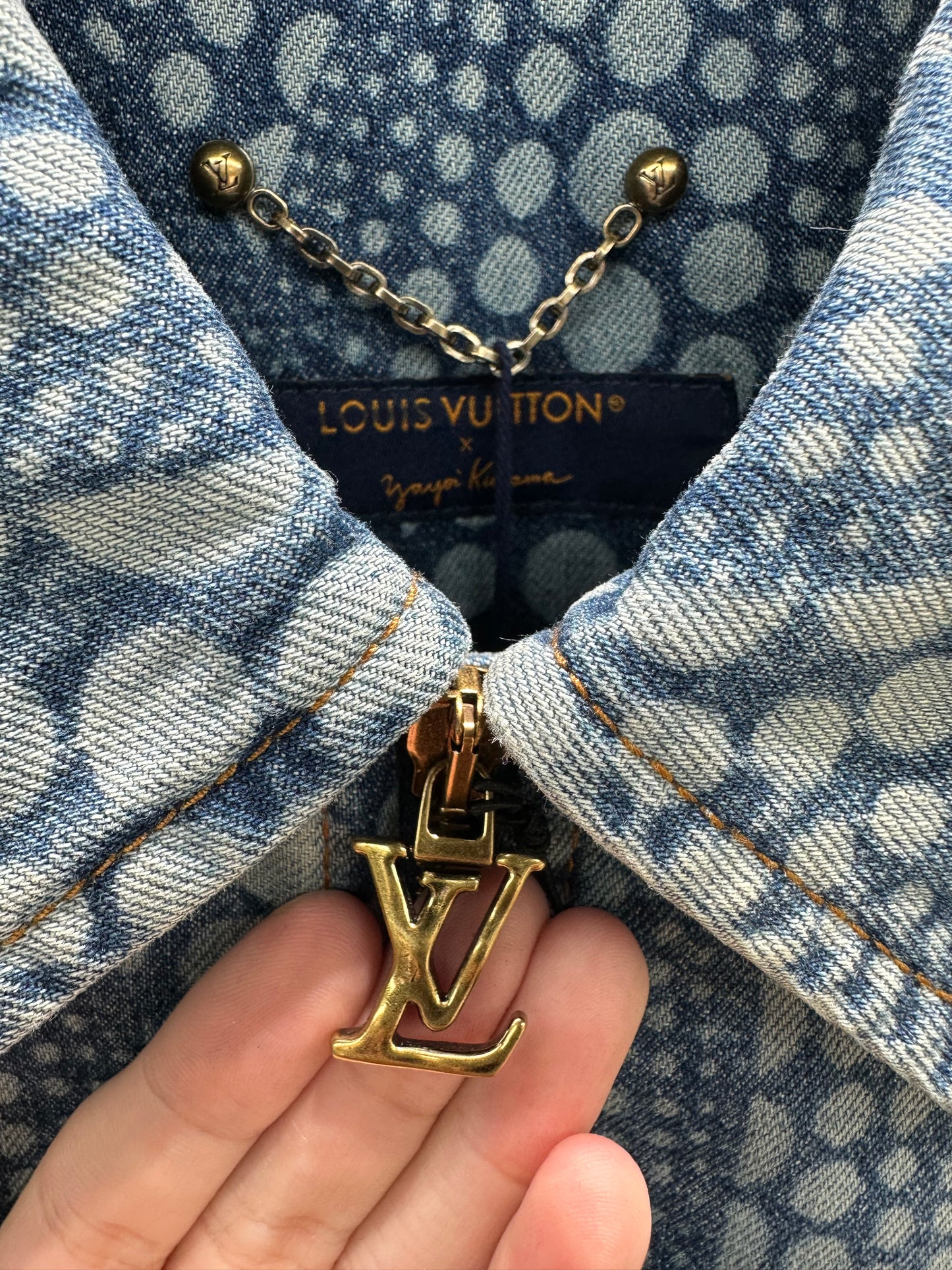 Louis Vuitton Yayoi Kusama Denim Jacket