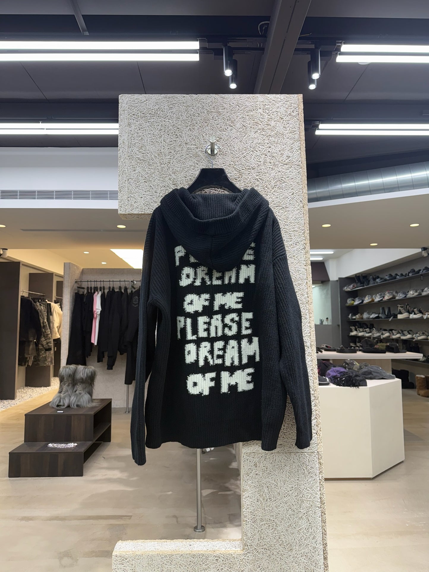 Celine Baja Jacquard Wool Hoodie