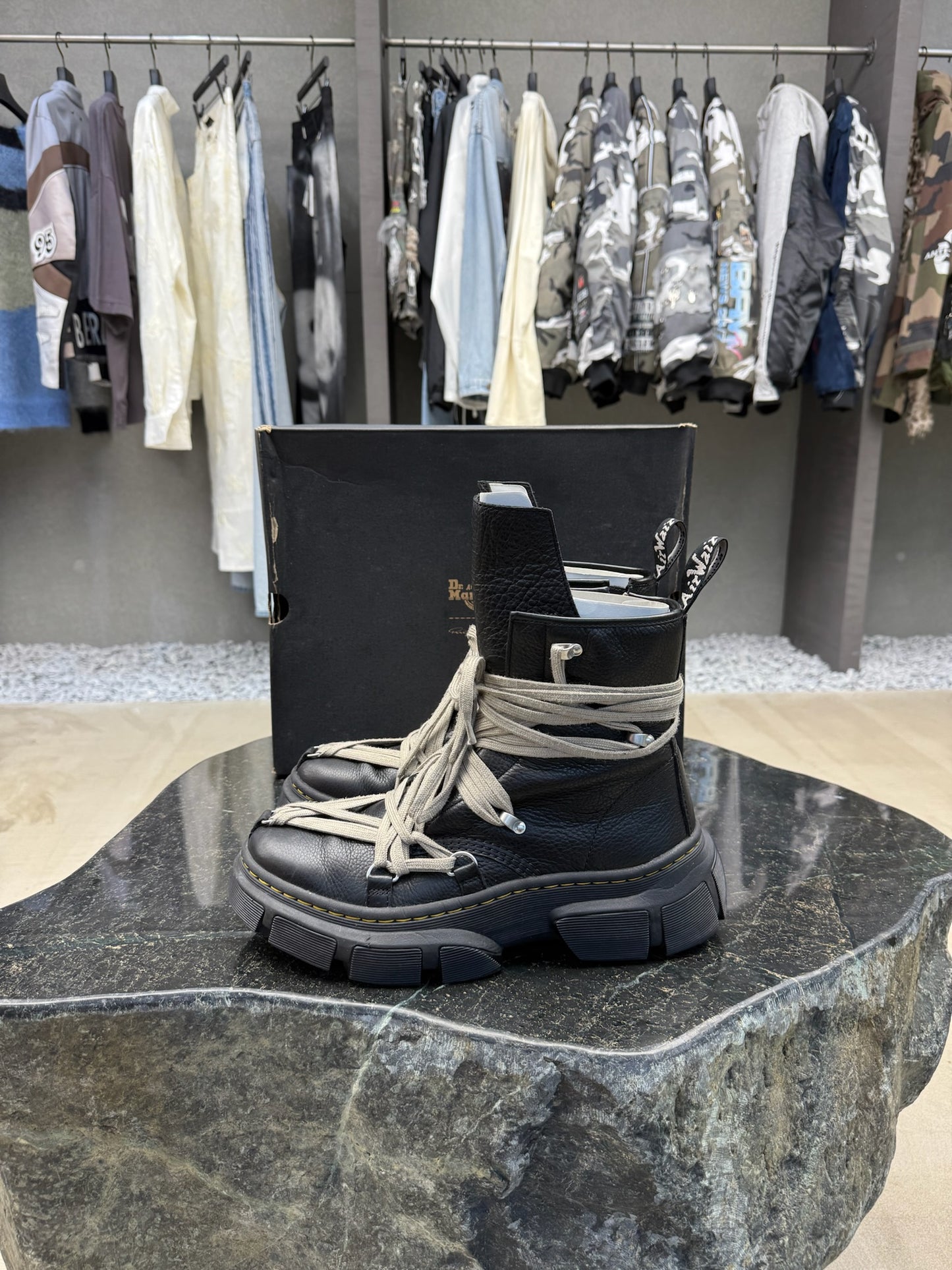 Rick Owens Dr.Martens 1460 Megalace