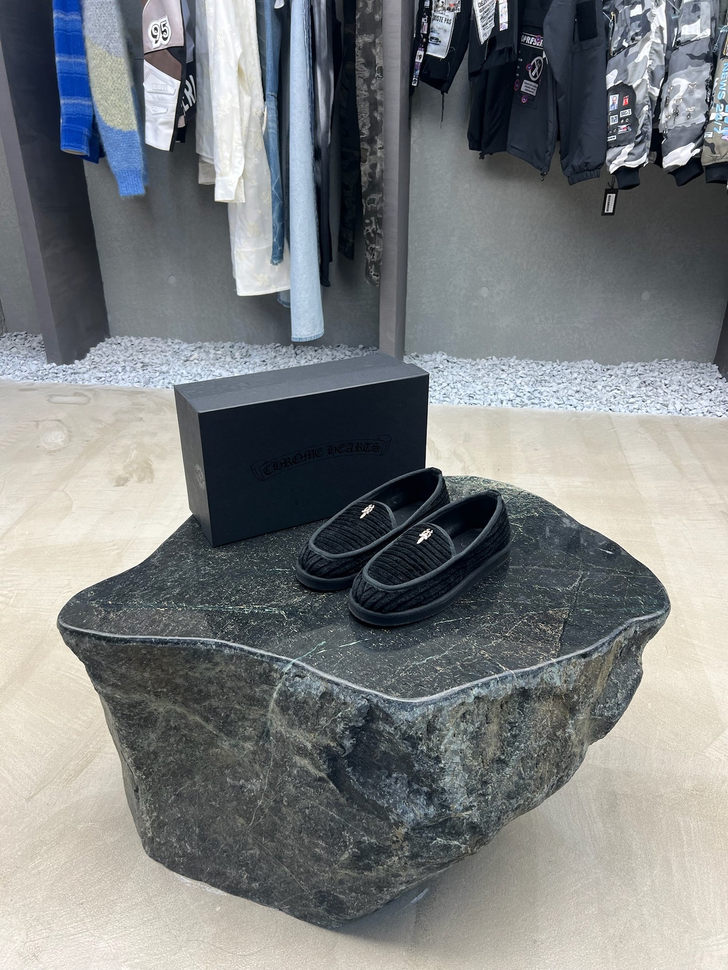 Chrome Hearts dagger loafer