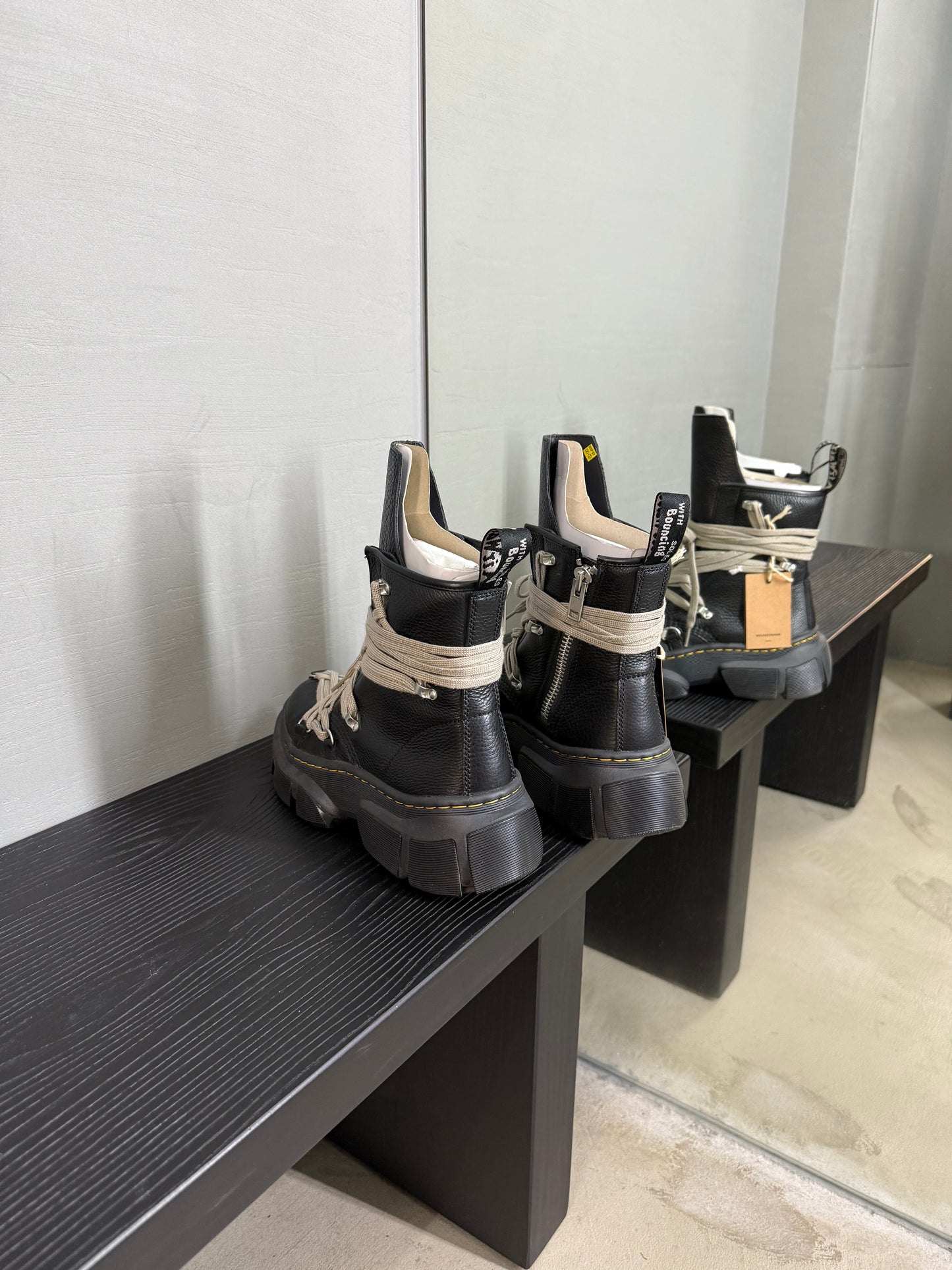 Dr. Martens x Rick Owens Mega Lace Boot