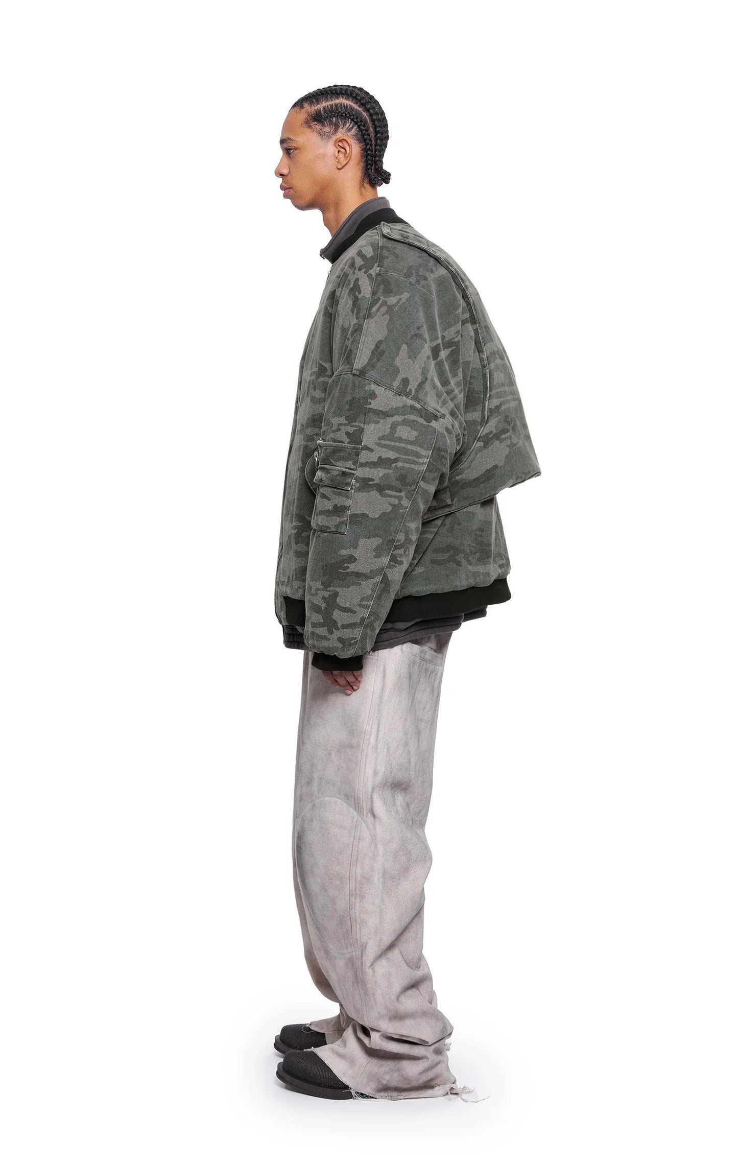 ADF CAMO BOMBER JACKET