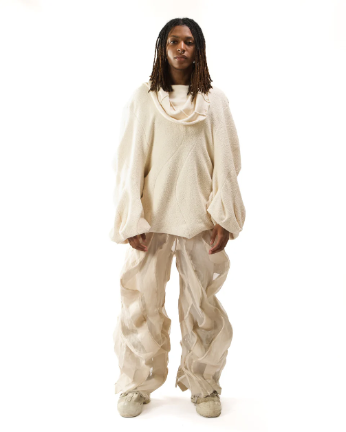 JAS Undyed Reversible Sheer Jeans