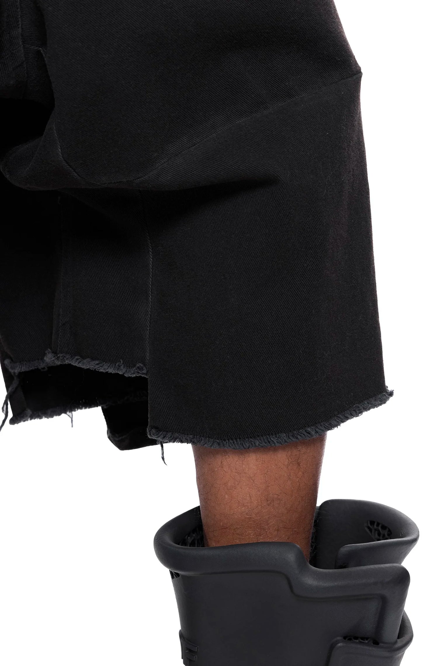 ADF DENIM CARGO MEGA SHORTS