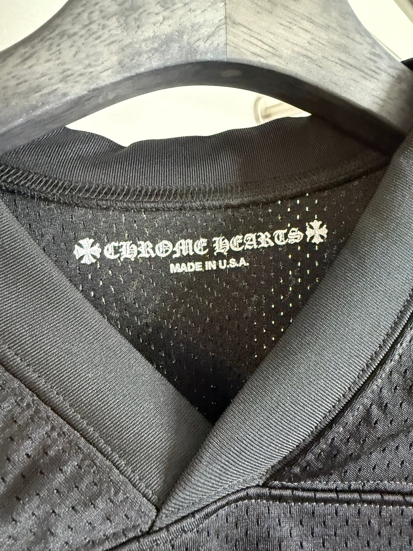 Chrome Hearts mesh jersey