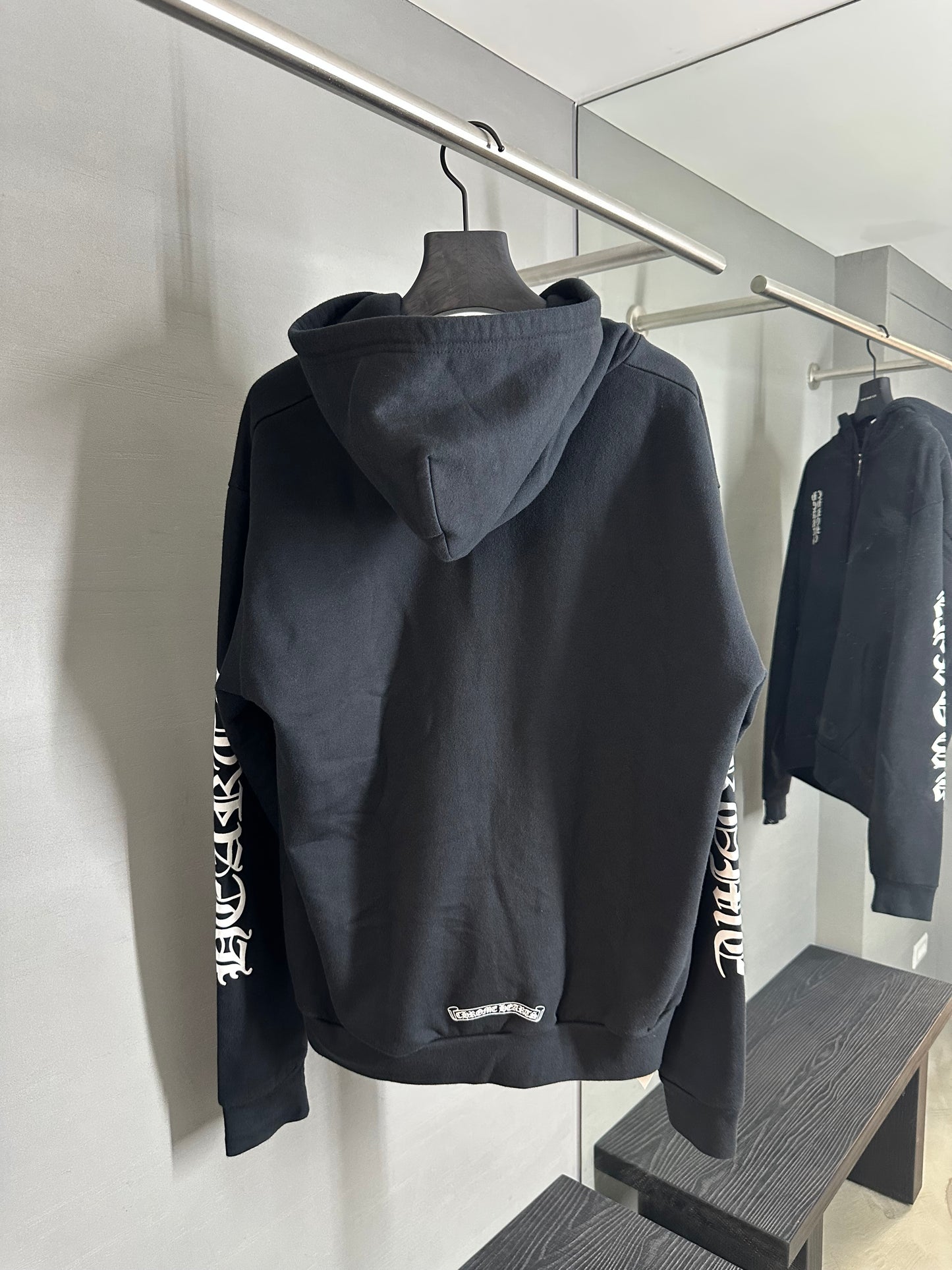 Chrome Hearts Gothic Script Zip-up