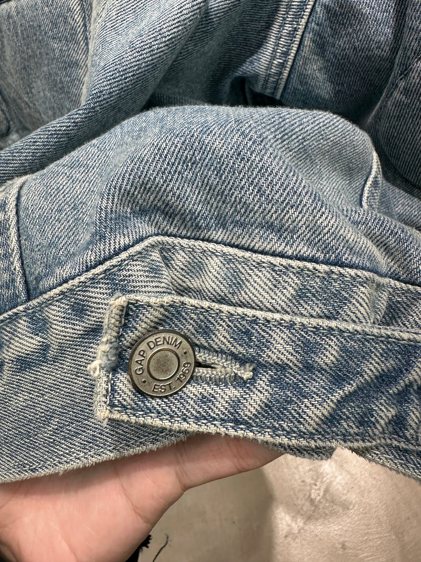 Balenciaga X Yeezy X Gap Denim Jacket