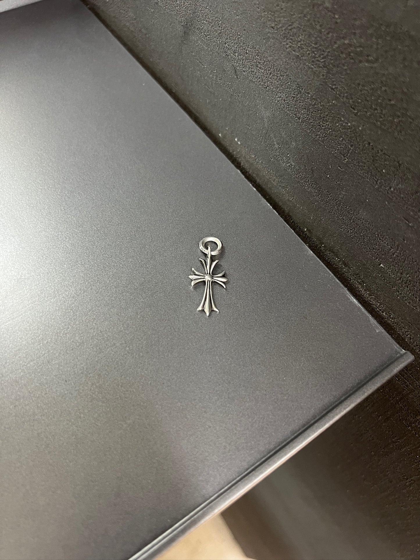 Chrome Hearts Tiny Cross Pendant with Diamond