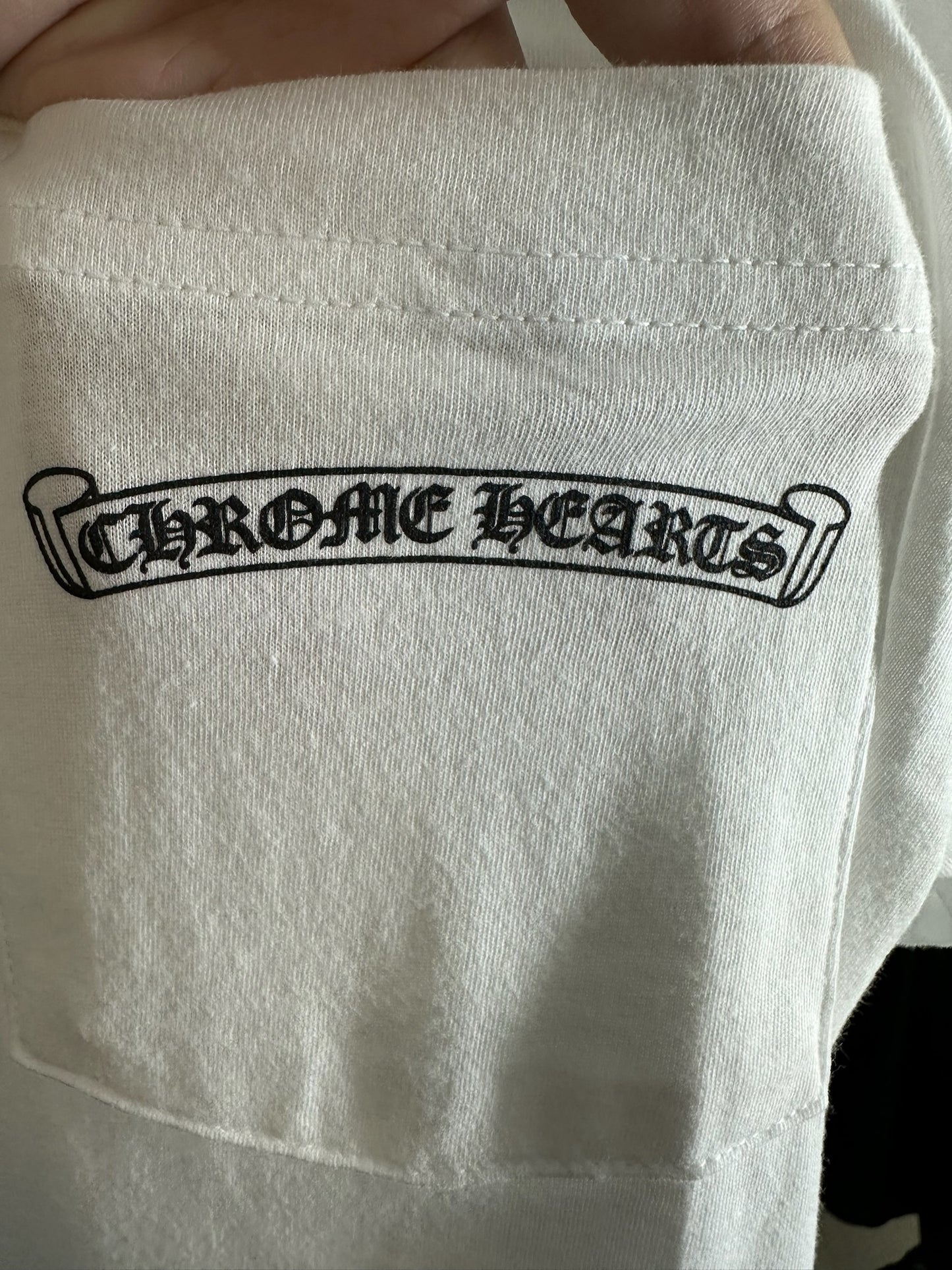 Chrome HeartsScroll logo T-shirts