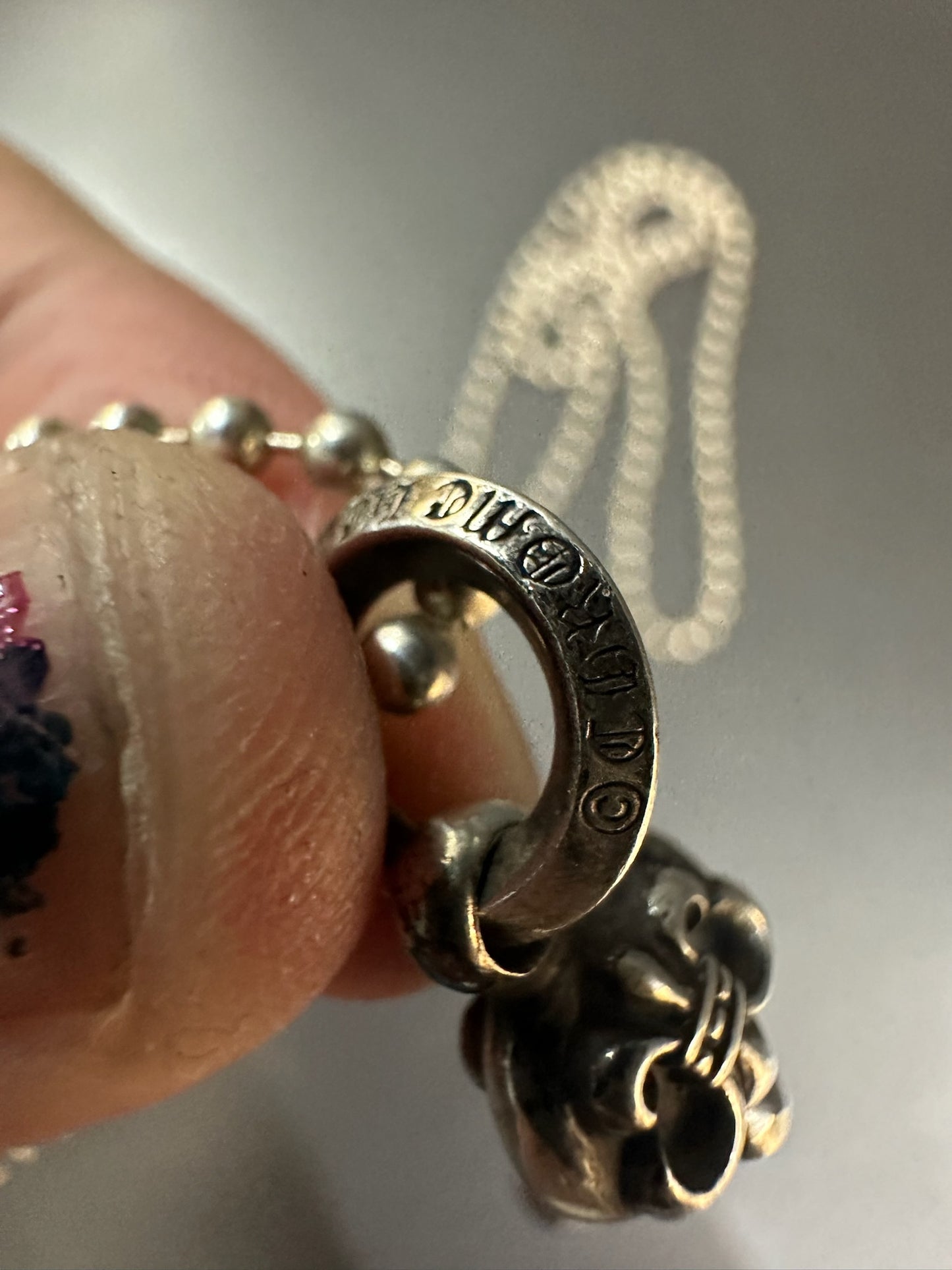 Chrome Hearts Ball Fleur Pendant
