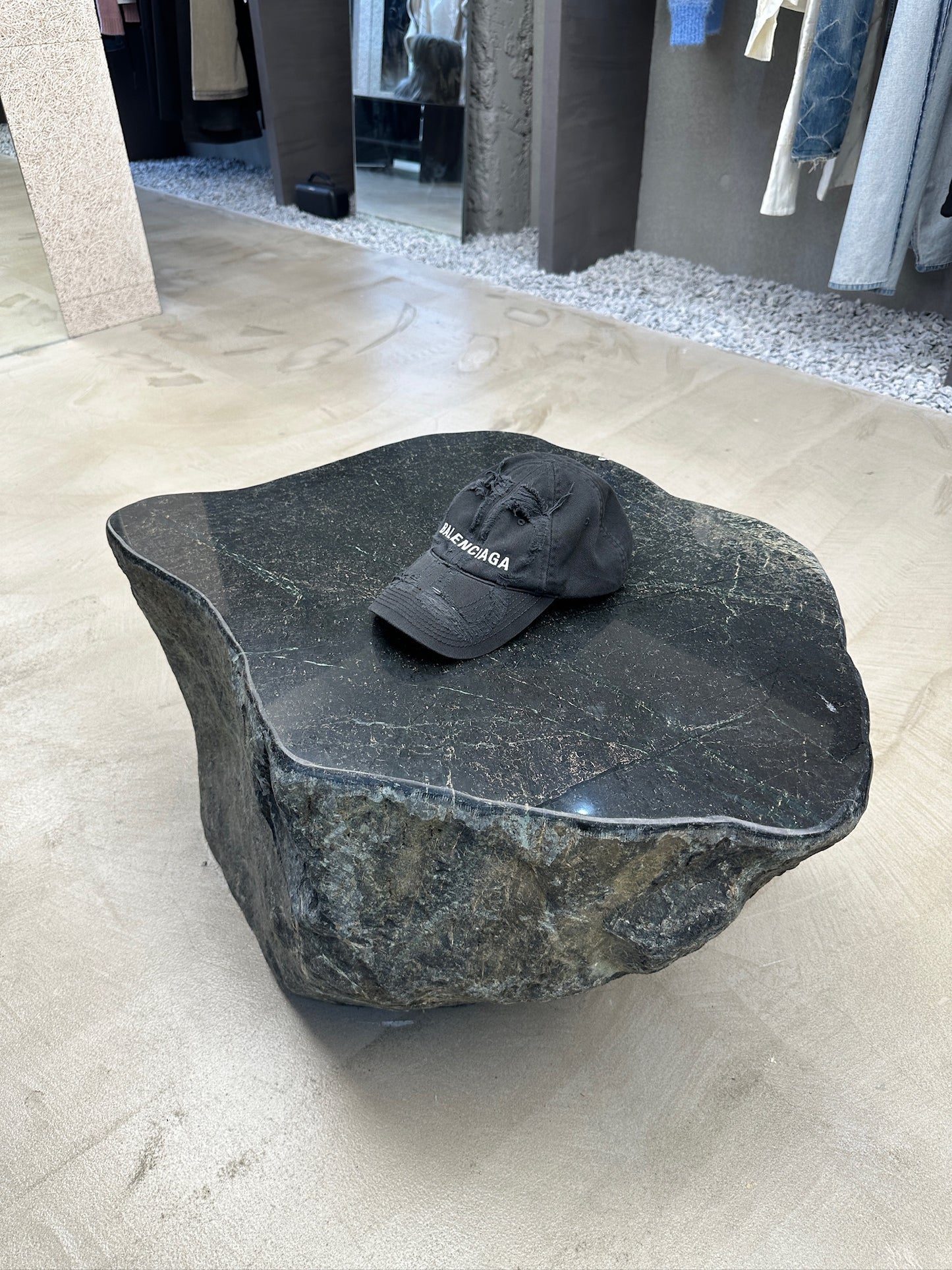 Balenciaga BB Laser Destroyed Cap