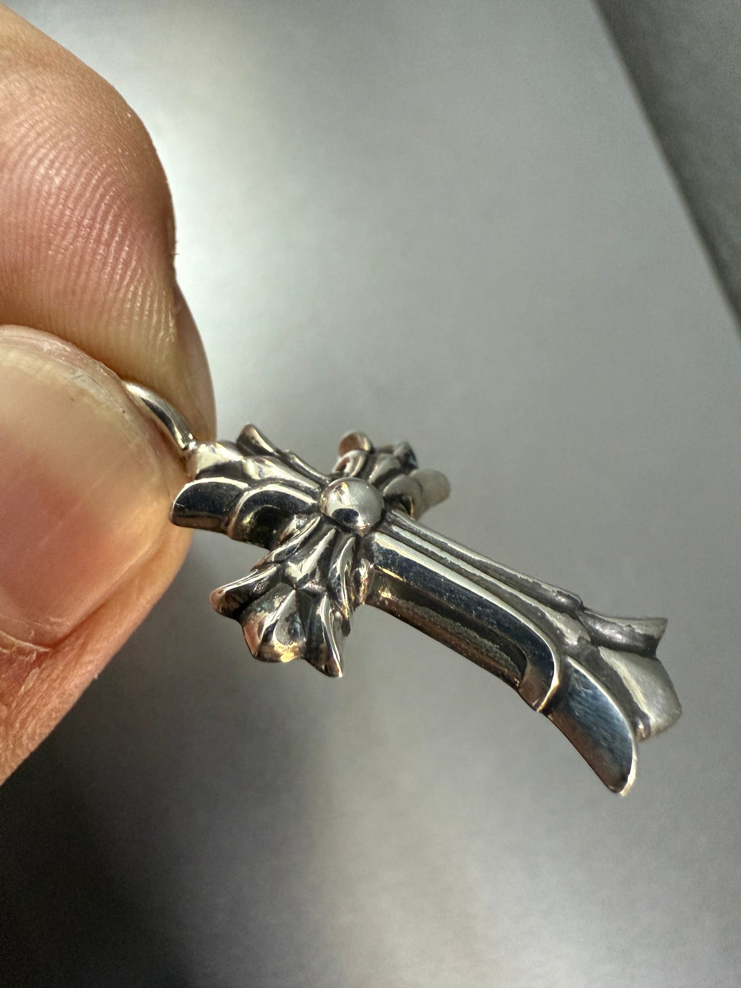 Chrome Hearts double cross pendant