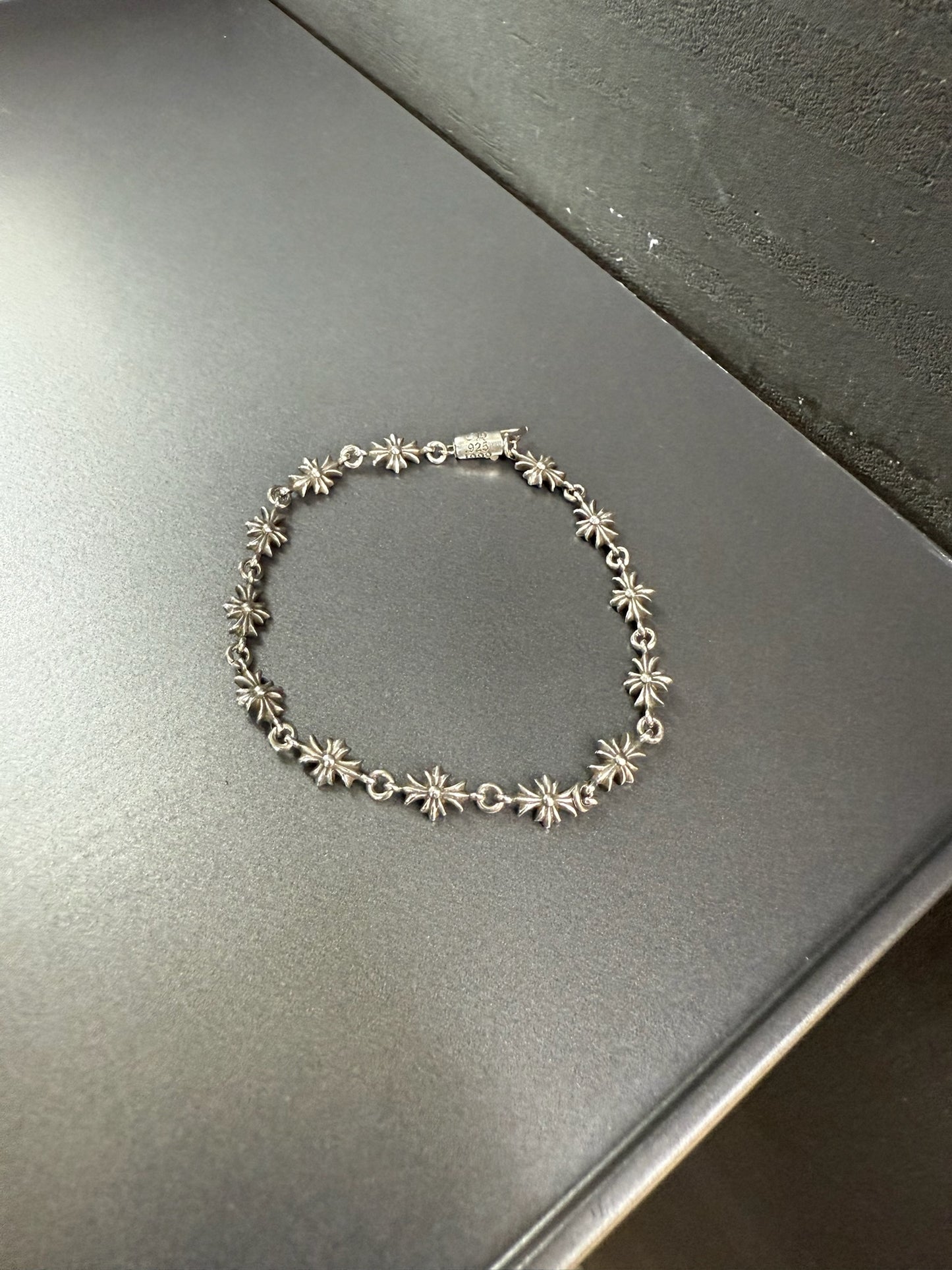 Chrome Hearts Tiny E bracelet 13links