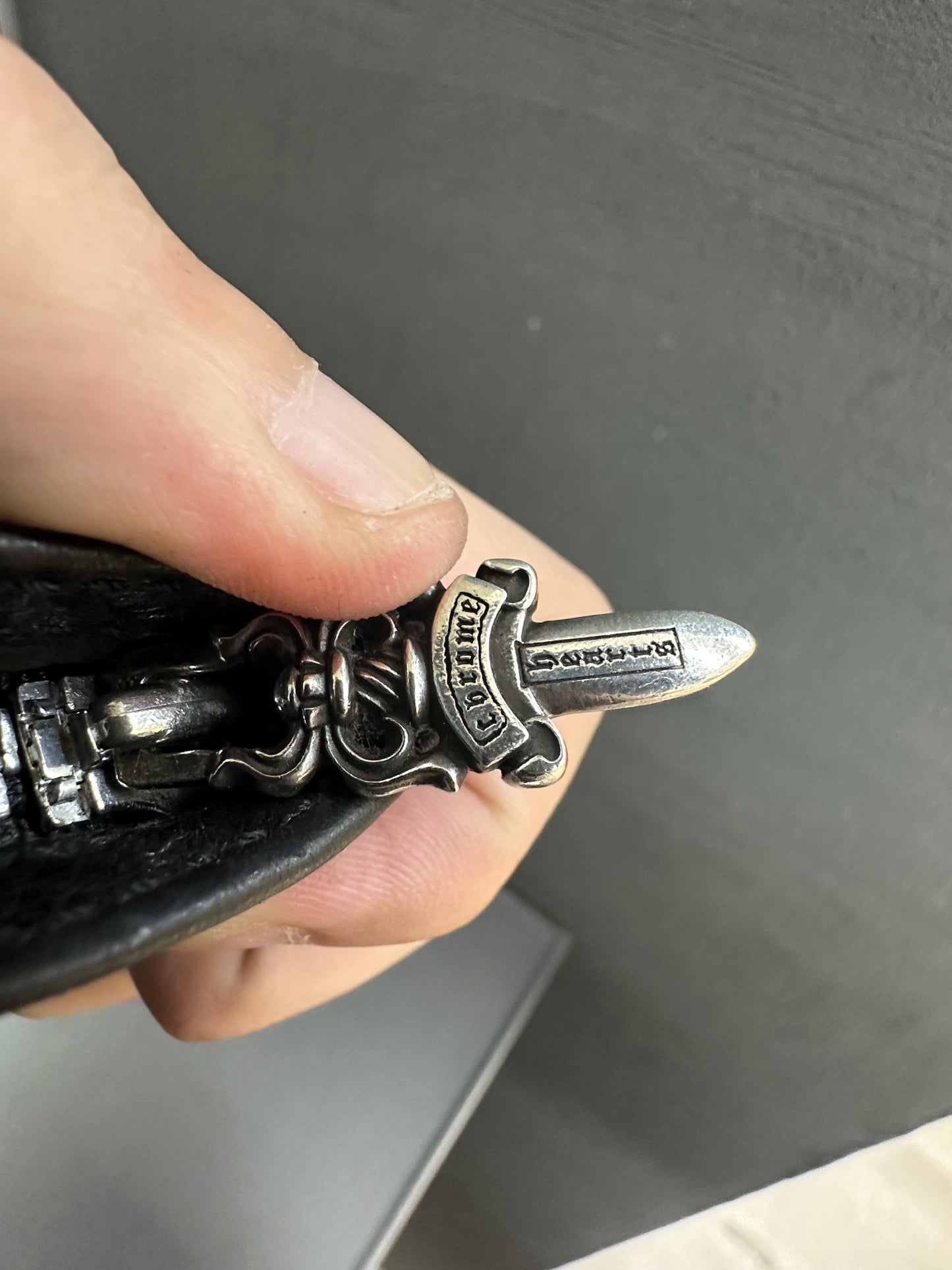 Chrome Hearts Zipper Change Purse