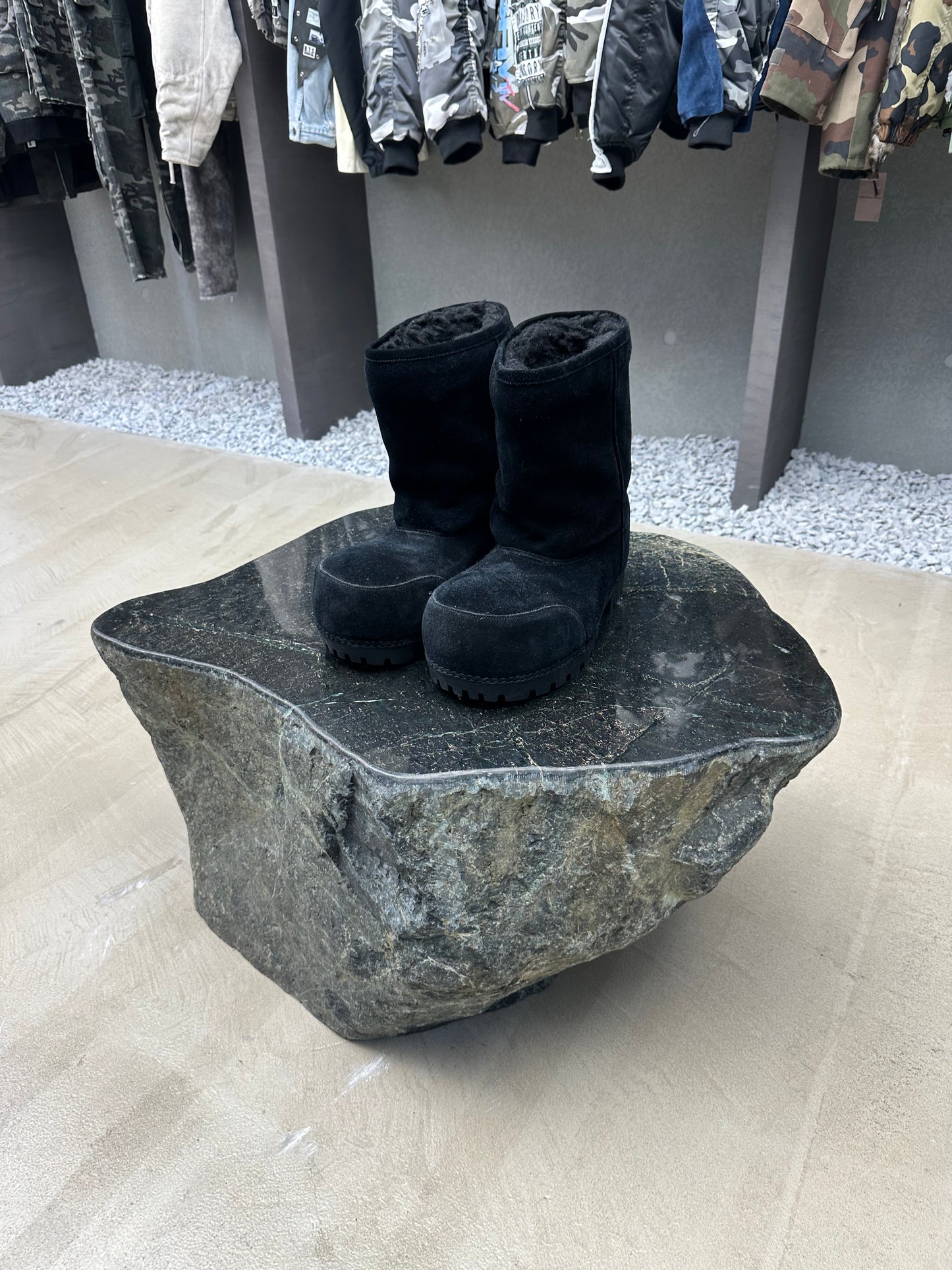Balenciaga Alaska suede boots