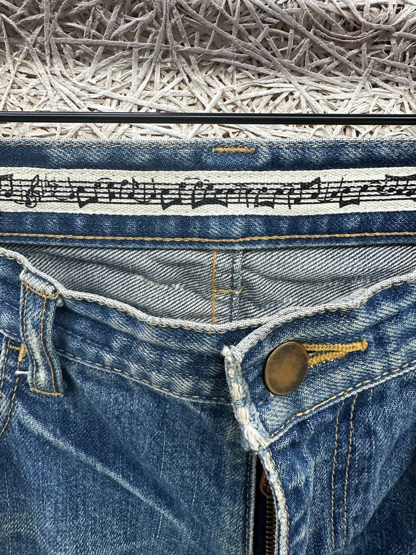 Number (N)ine SS07 Wave Jeans