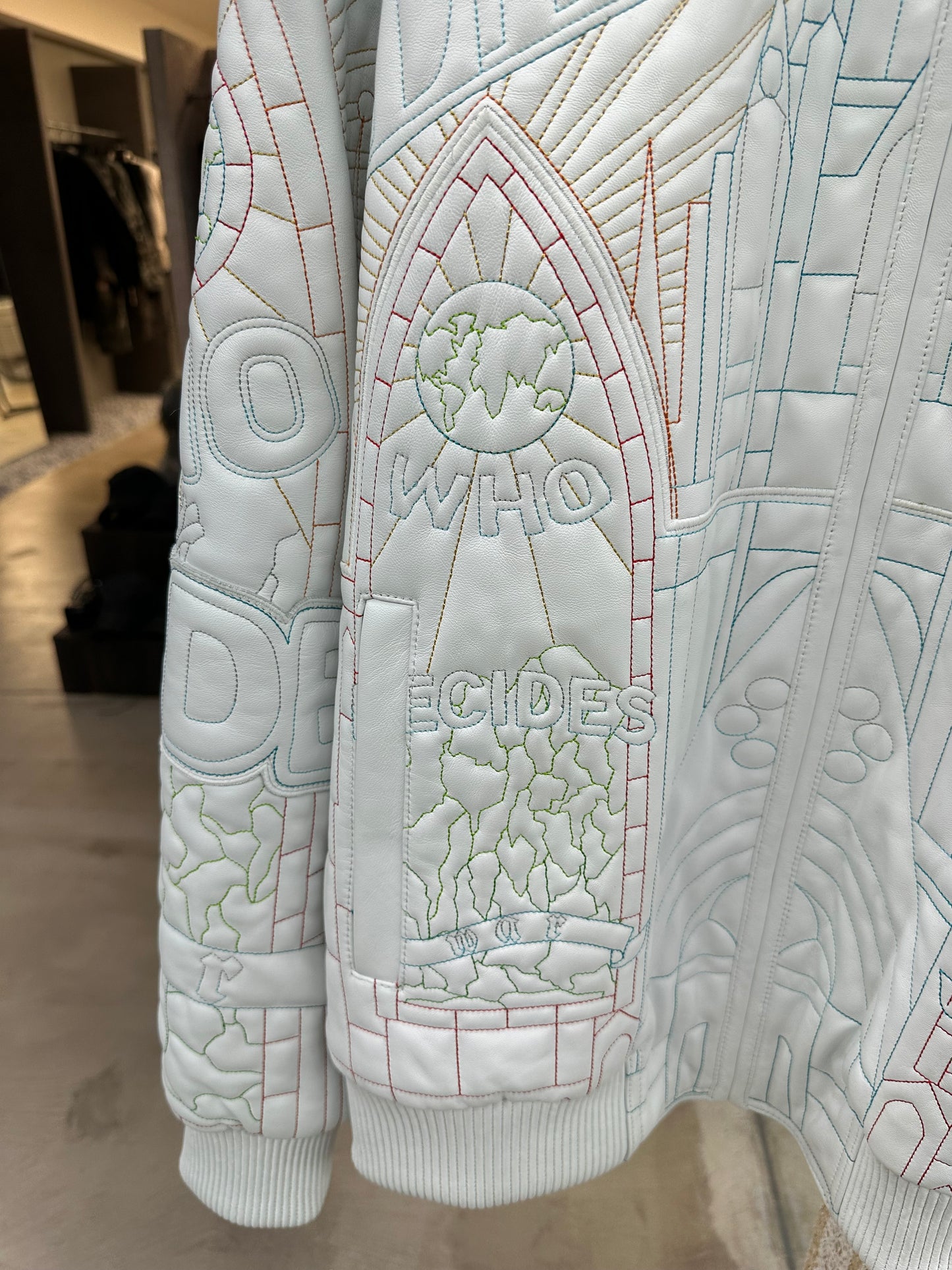 Pellepelle wdw Cathedral Leather Jacket