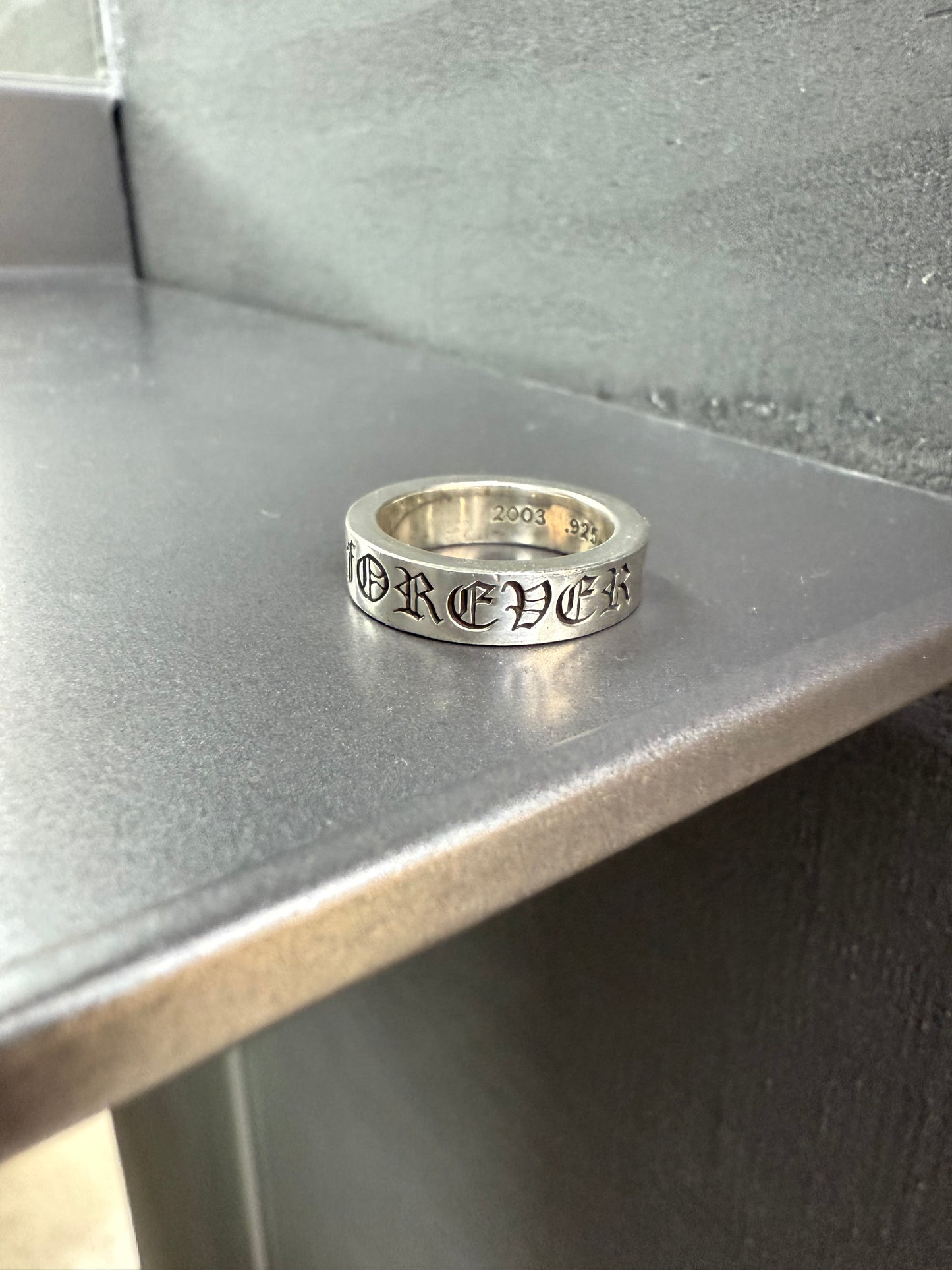 Chrome Hearts forever ring