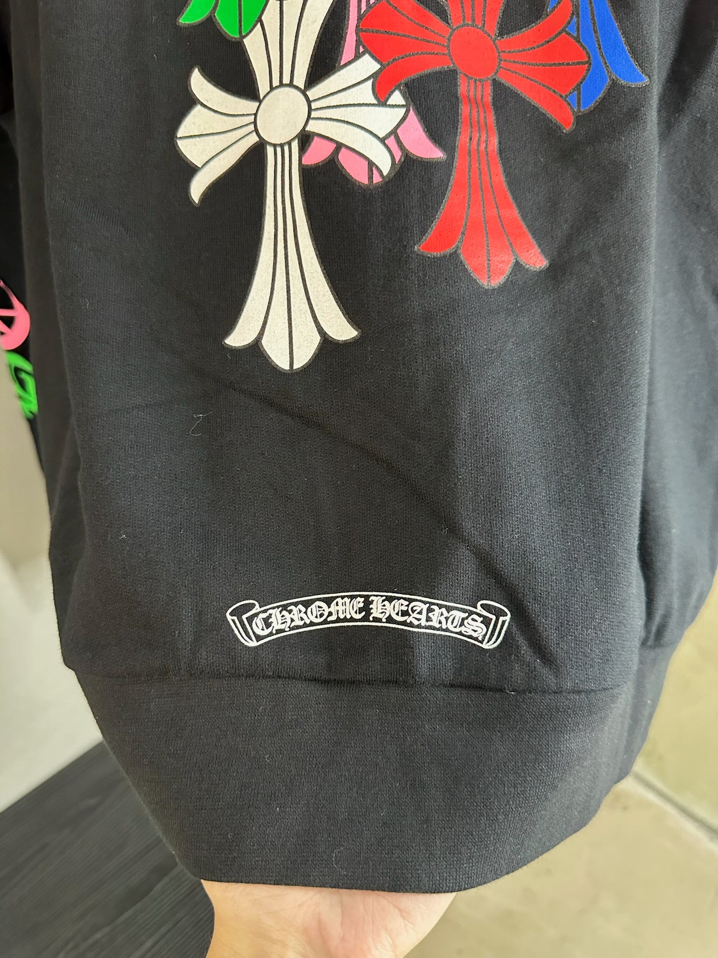 Chrome Hearts Color Cemetery Zip Up Hoodie