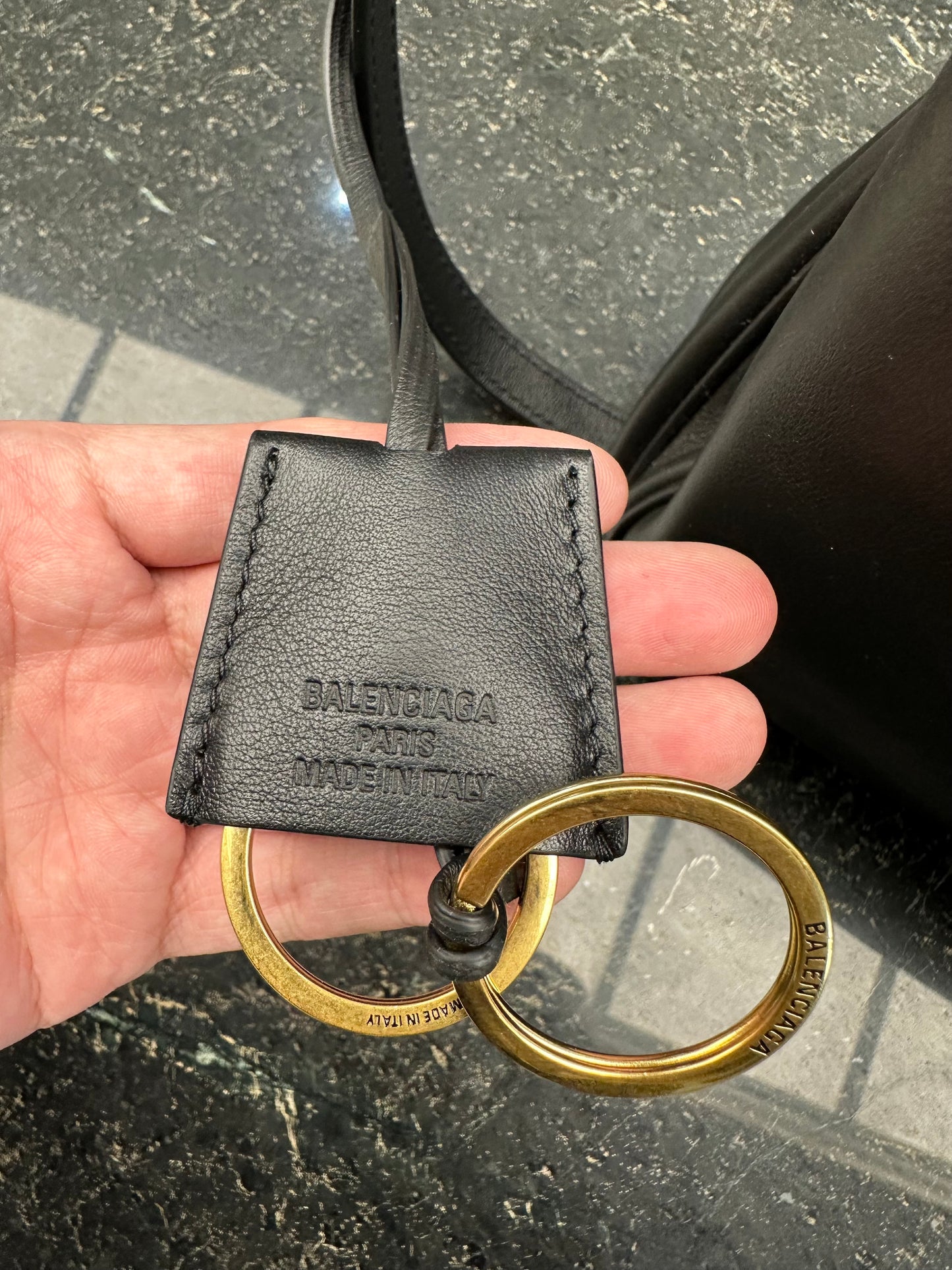 Balenciaga Rodeo Small Handbag with Gold Hardware