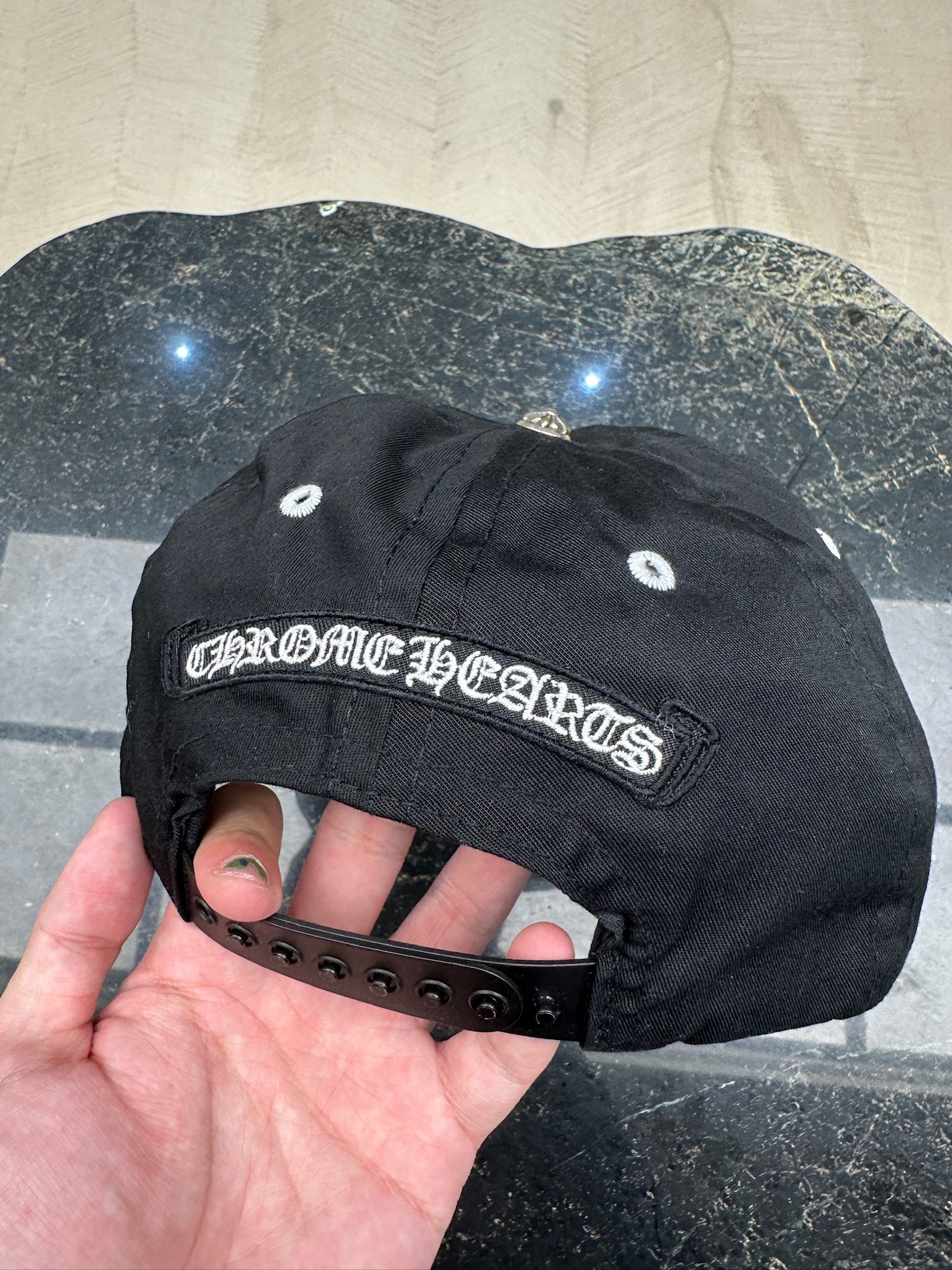 Chrome Hearts Triple-cross cap