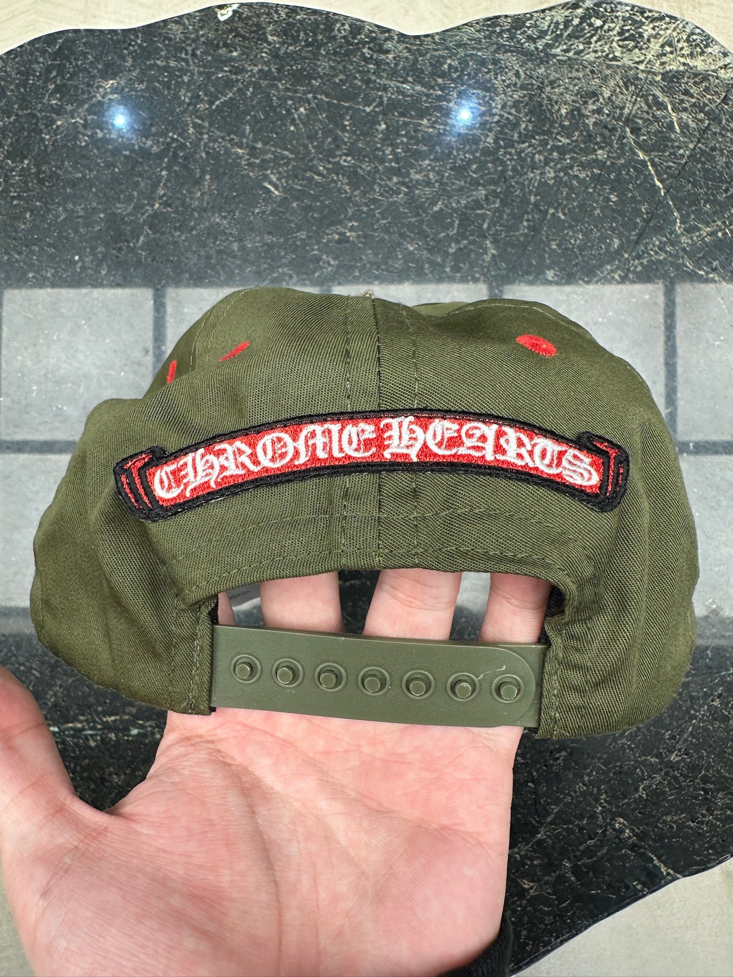 Chrome Hearts Triple-cross cap