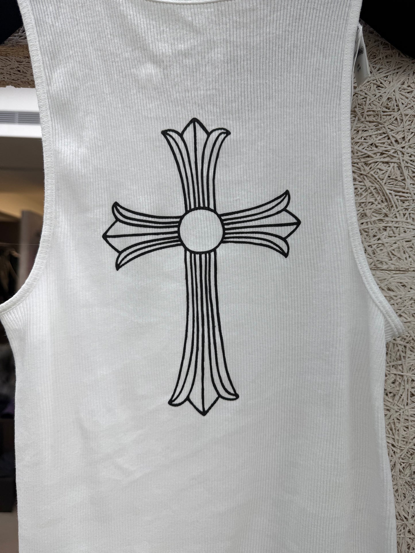 Chrome Hearts Big Cross Tank Top