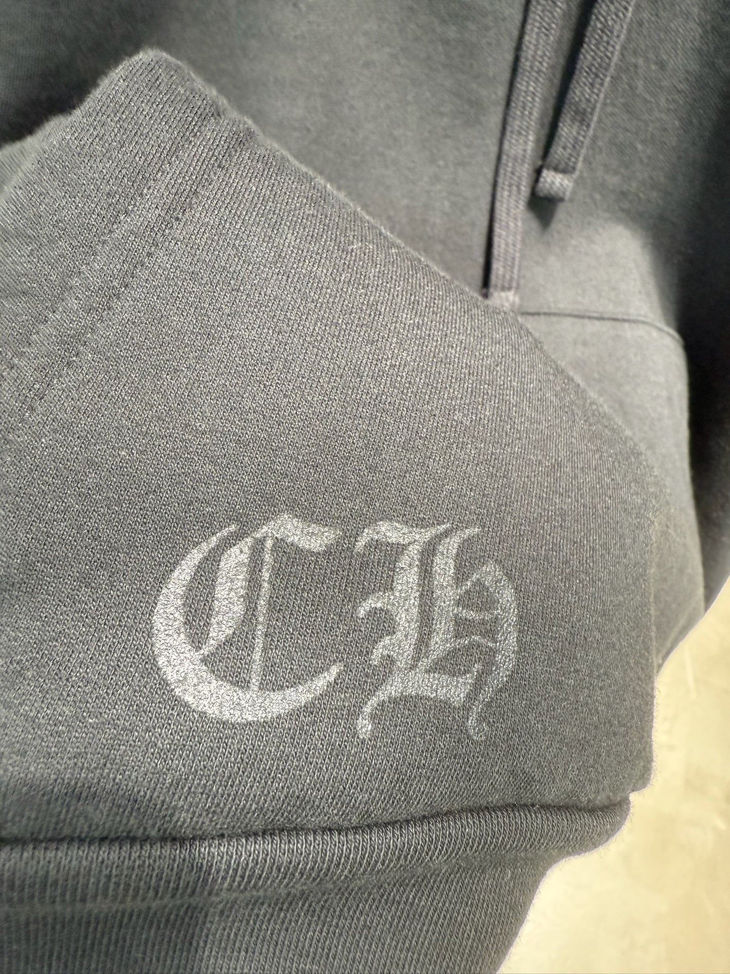 Chrome Hearts logo printed hoodie