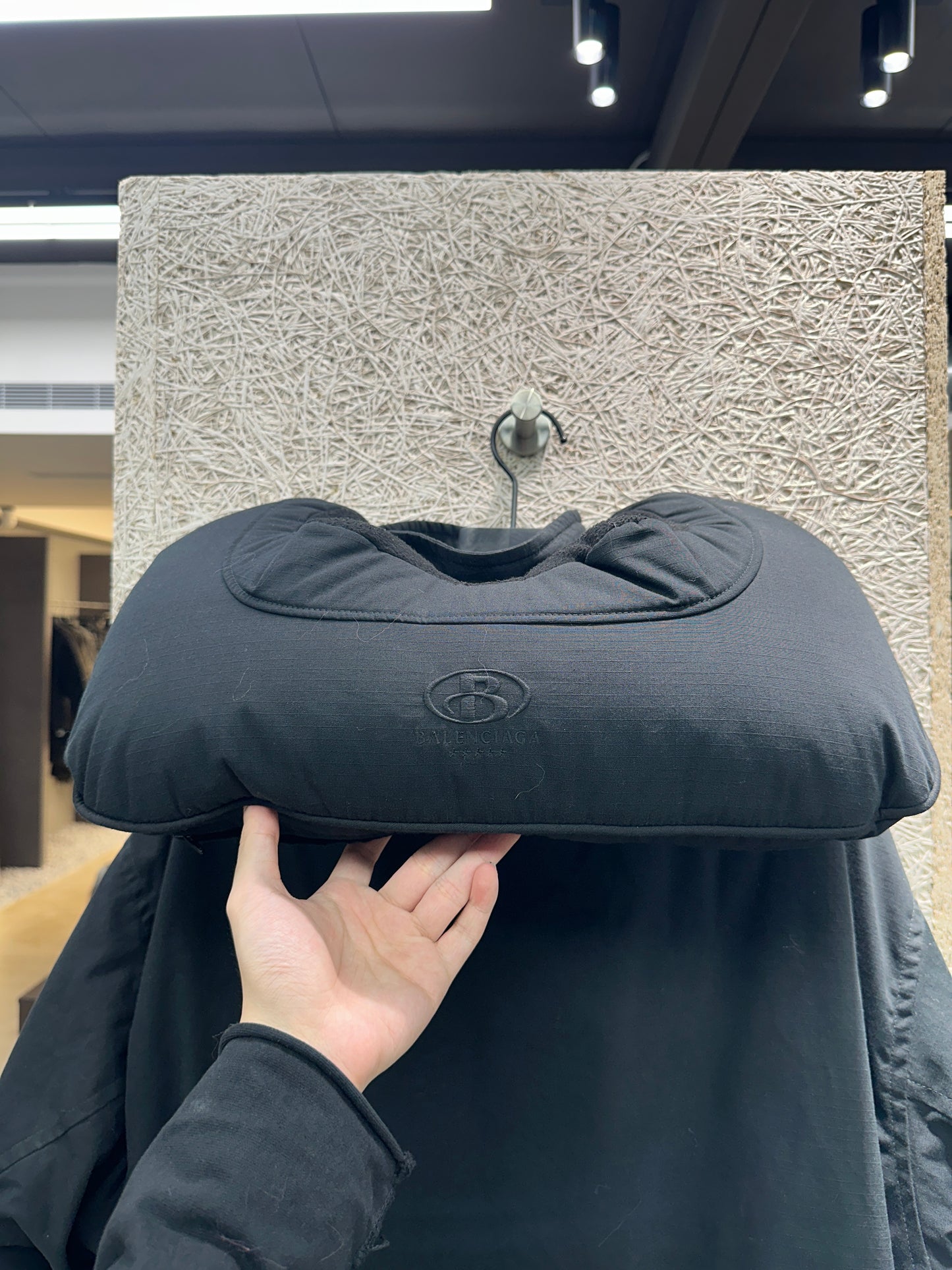 Balenciaga Detachable Pillow Parka
