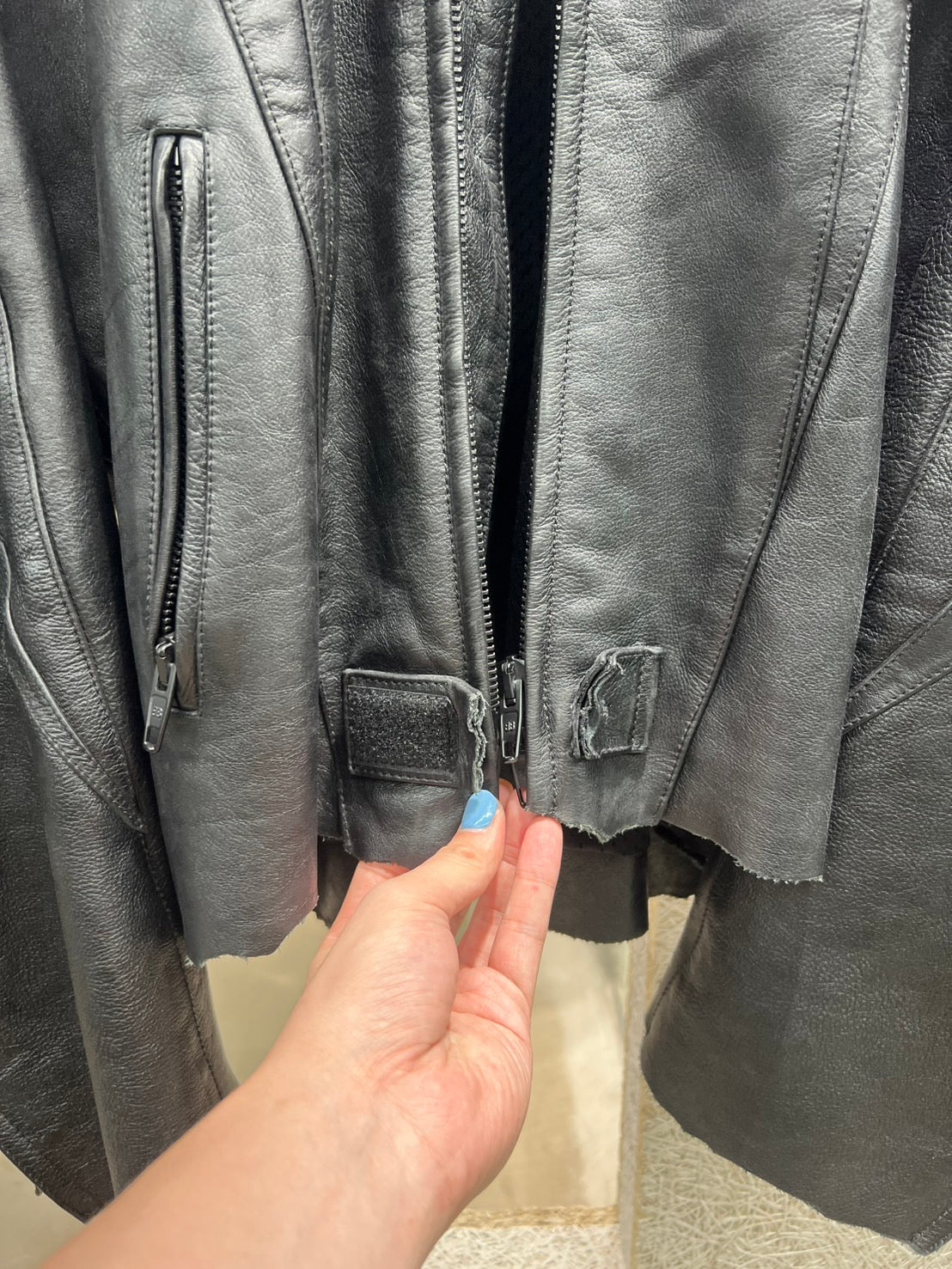 Balenciaga Racer Leather Jacket