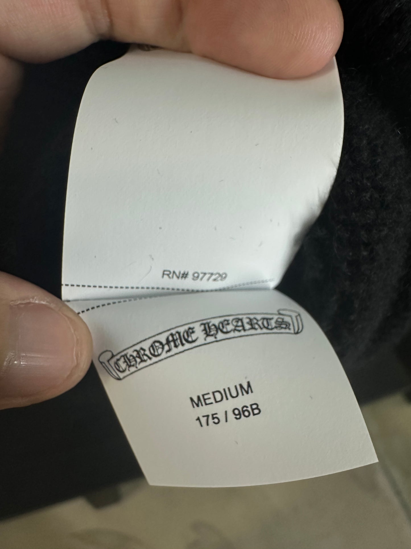 Chrome Hearts Cashmere Floral Knit Sweater