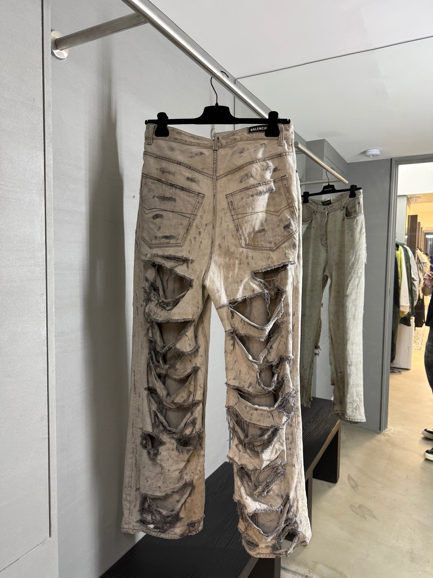 Balenciaga Super Destroyed Jeans